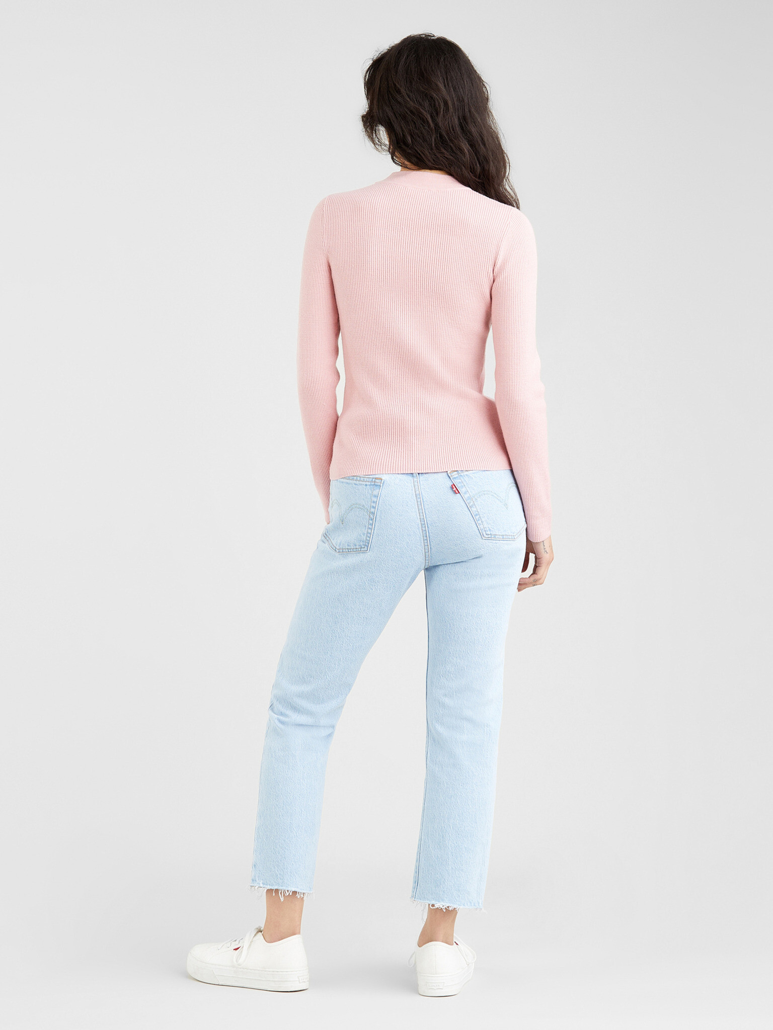 Levi's® Crew Rib Pulover Roz - Pled.ro