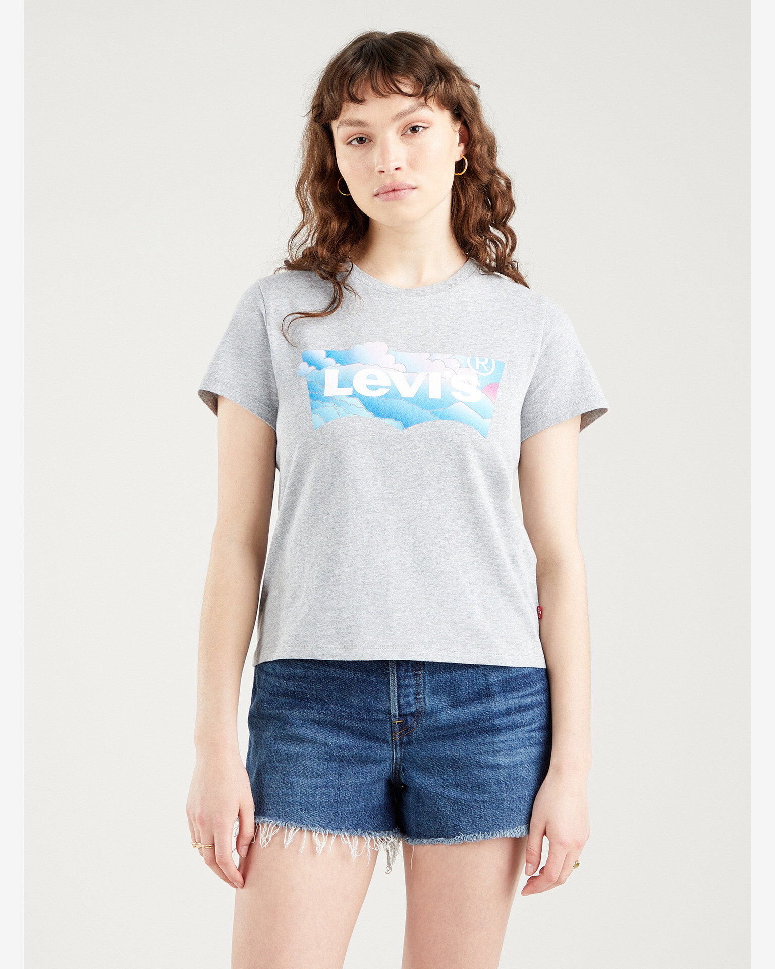 Levi's® Graphic Jordie Tricou Gri - Pled.ro