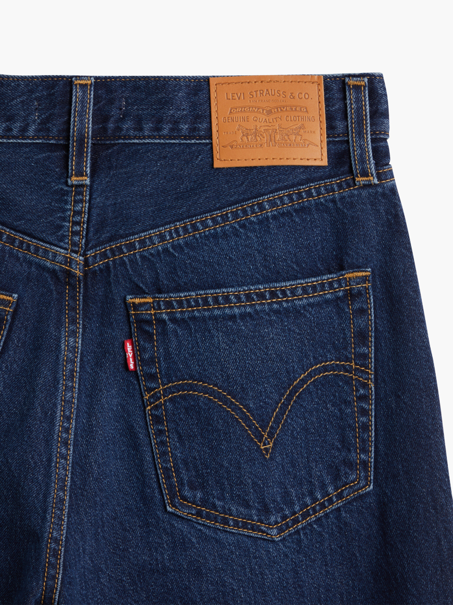 Levi's® High Loose Taper Jeans Albastru - Pled.ro