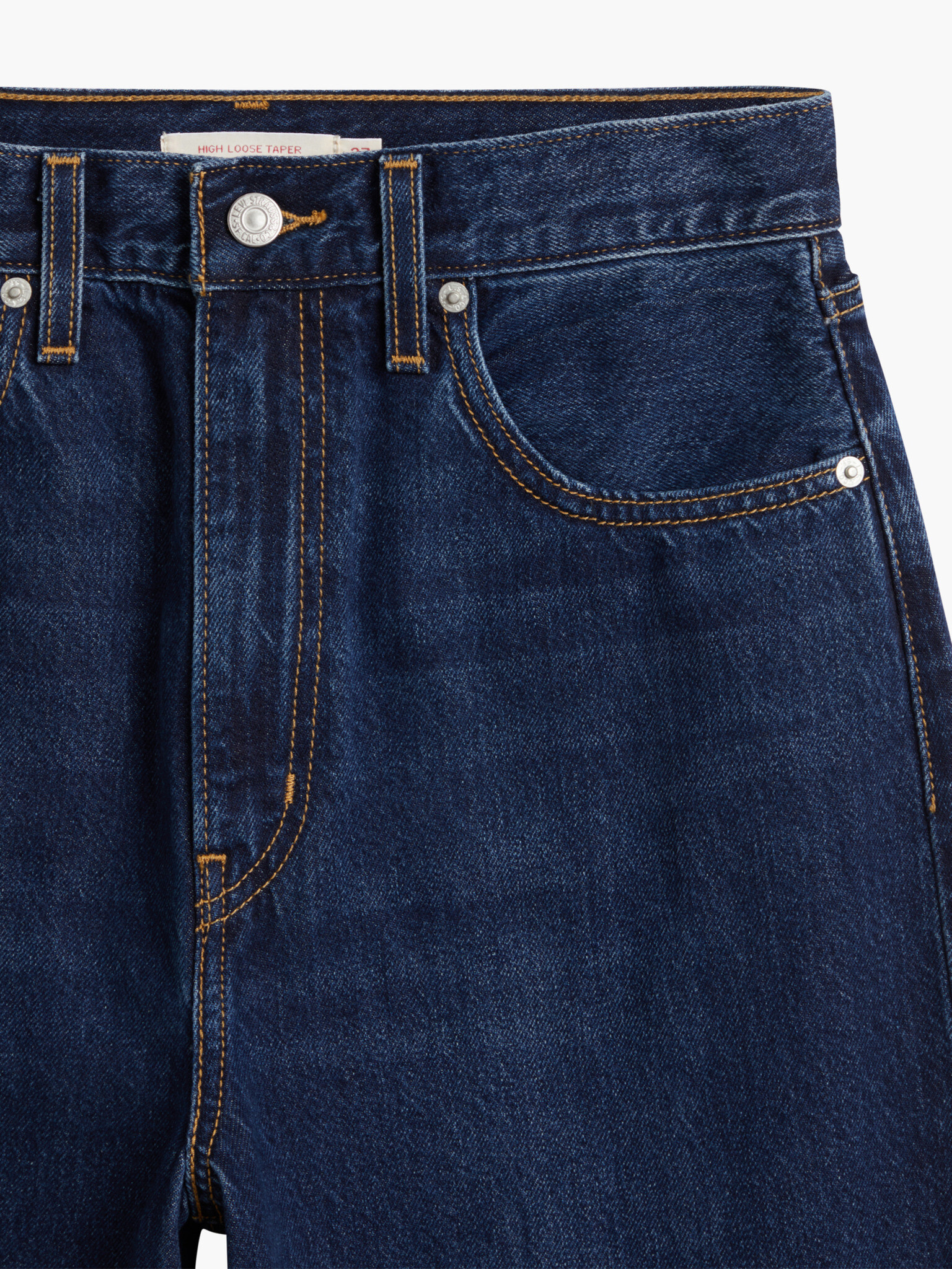 Levi's® High Loose Taper Jeans Albastru - Pled.ro