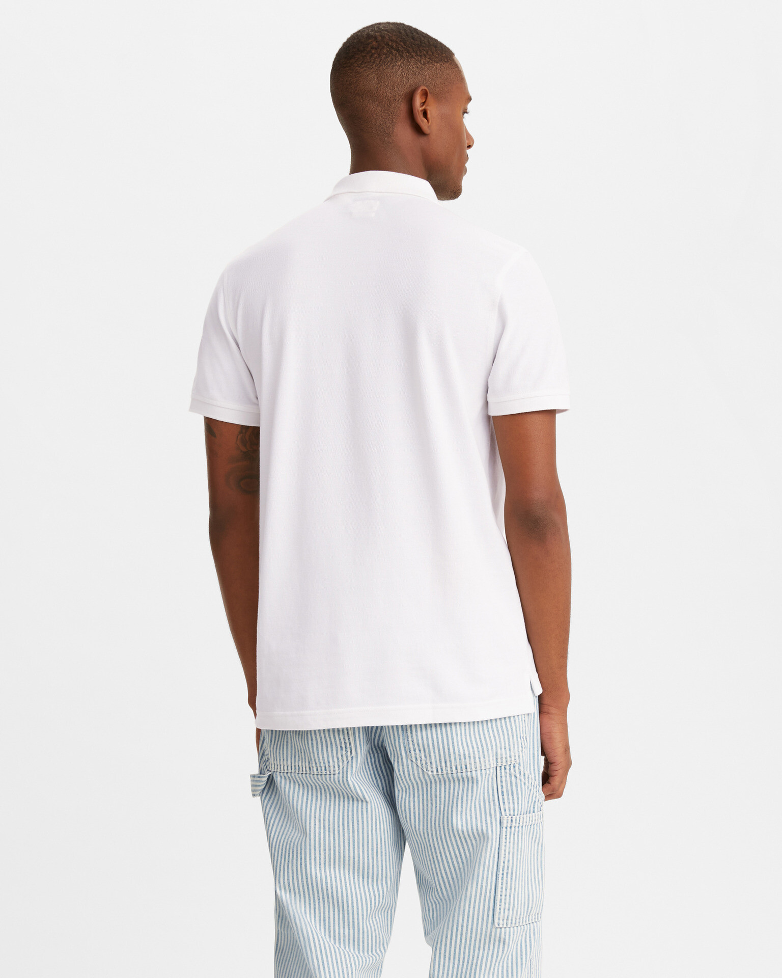 Levi's® Housemark Polo Tricou Alb - Pled.ro