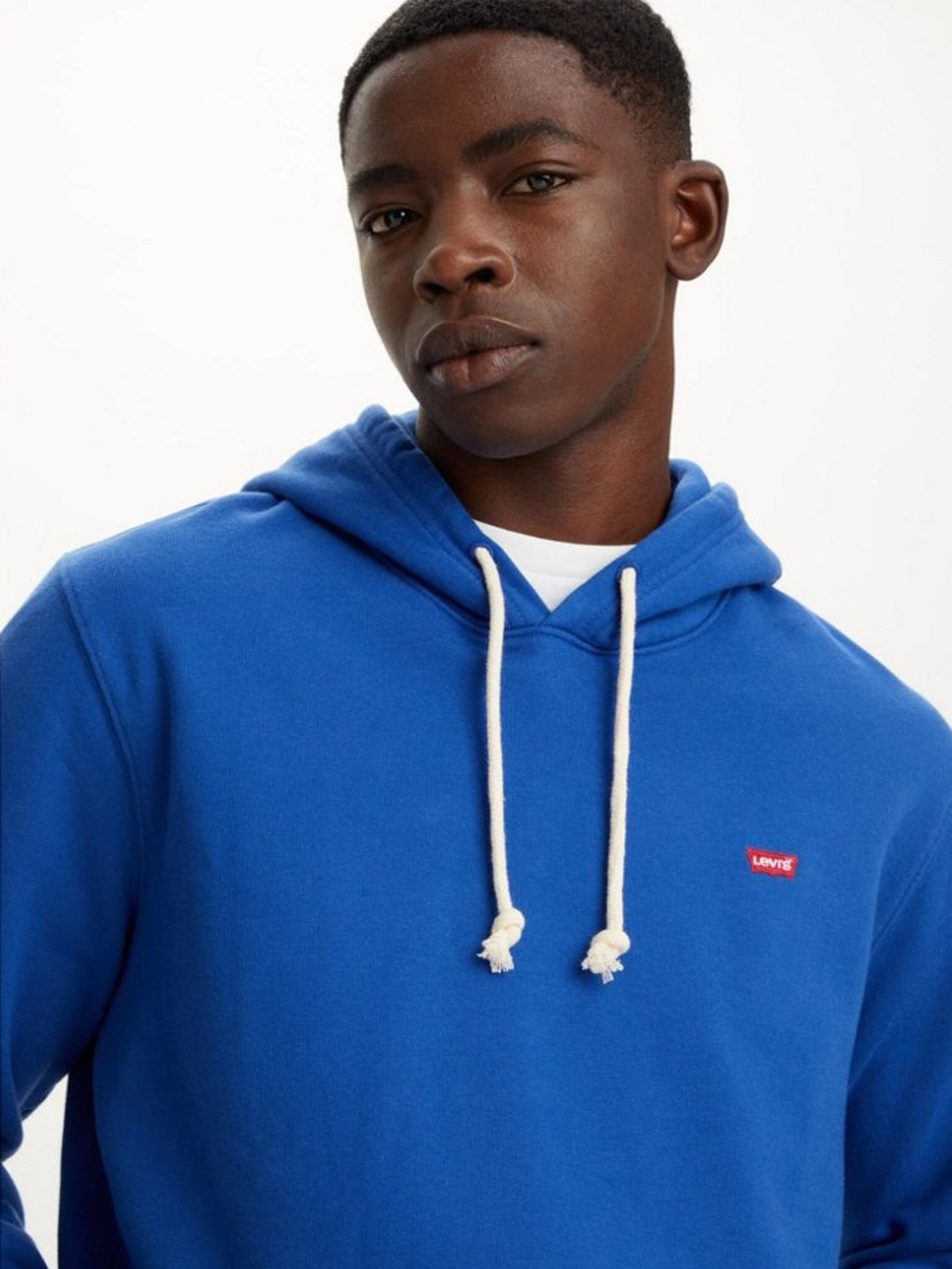 Levi's® New Original Hoodie Mazarine B Hanorac Albastru - Pled.ro