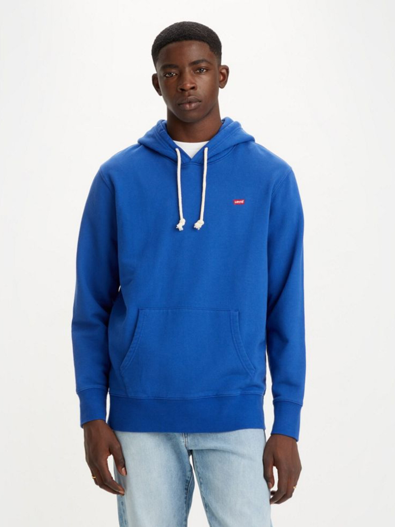 Levi's® New Original Hoodie Mazarine B Hanorac Albastru - Pled.ro