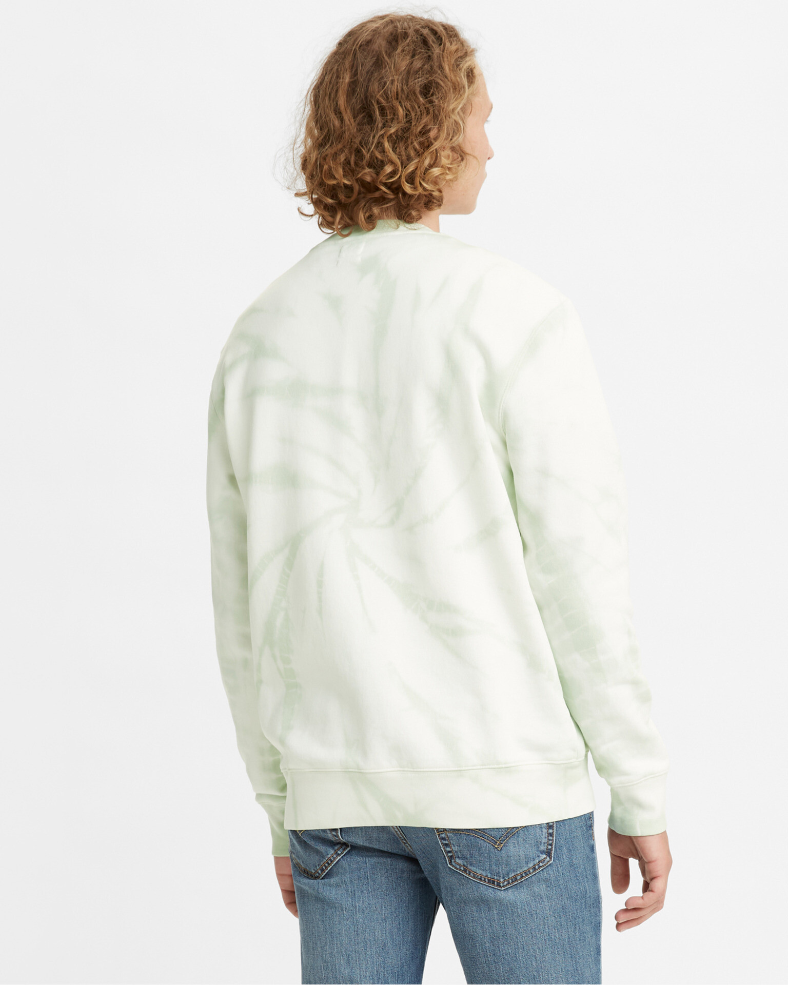 Levi's® New Originals Crew Iris Dye Hanorac Verde - Pled.ro