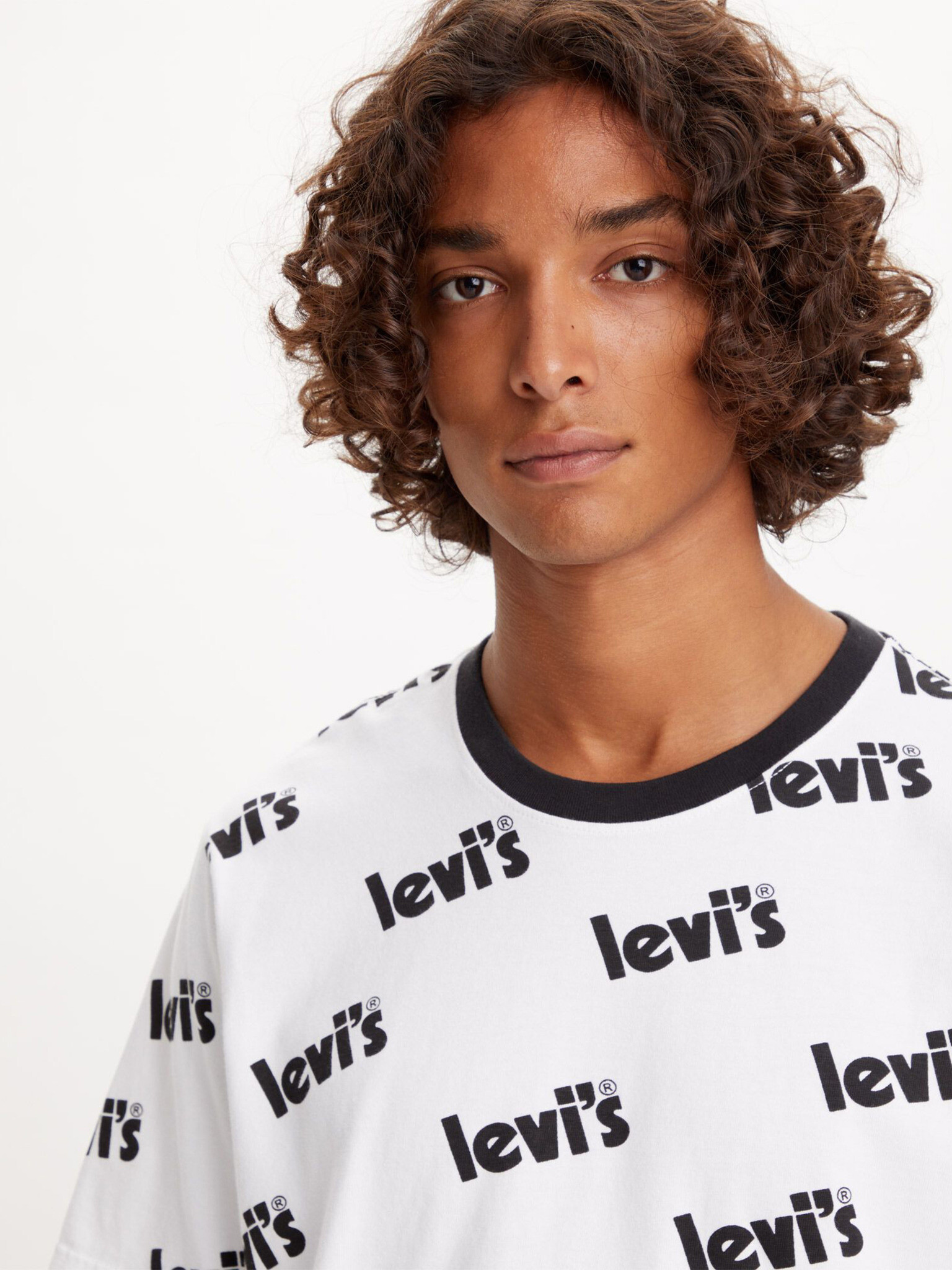 Levi's® Poster Tricou Alb - Pled.ro