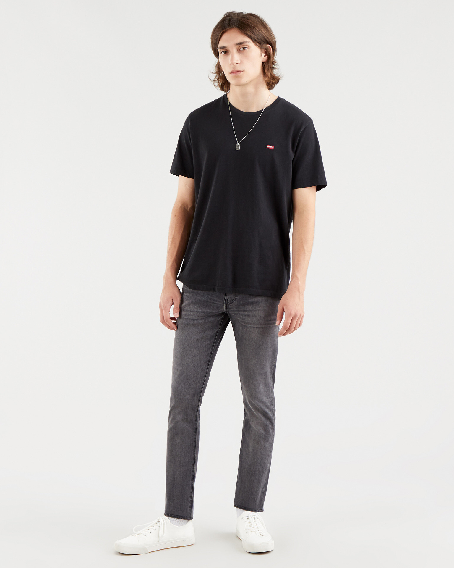 Levi's® Skinny Taper Jeans Gri - Pled.ro