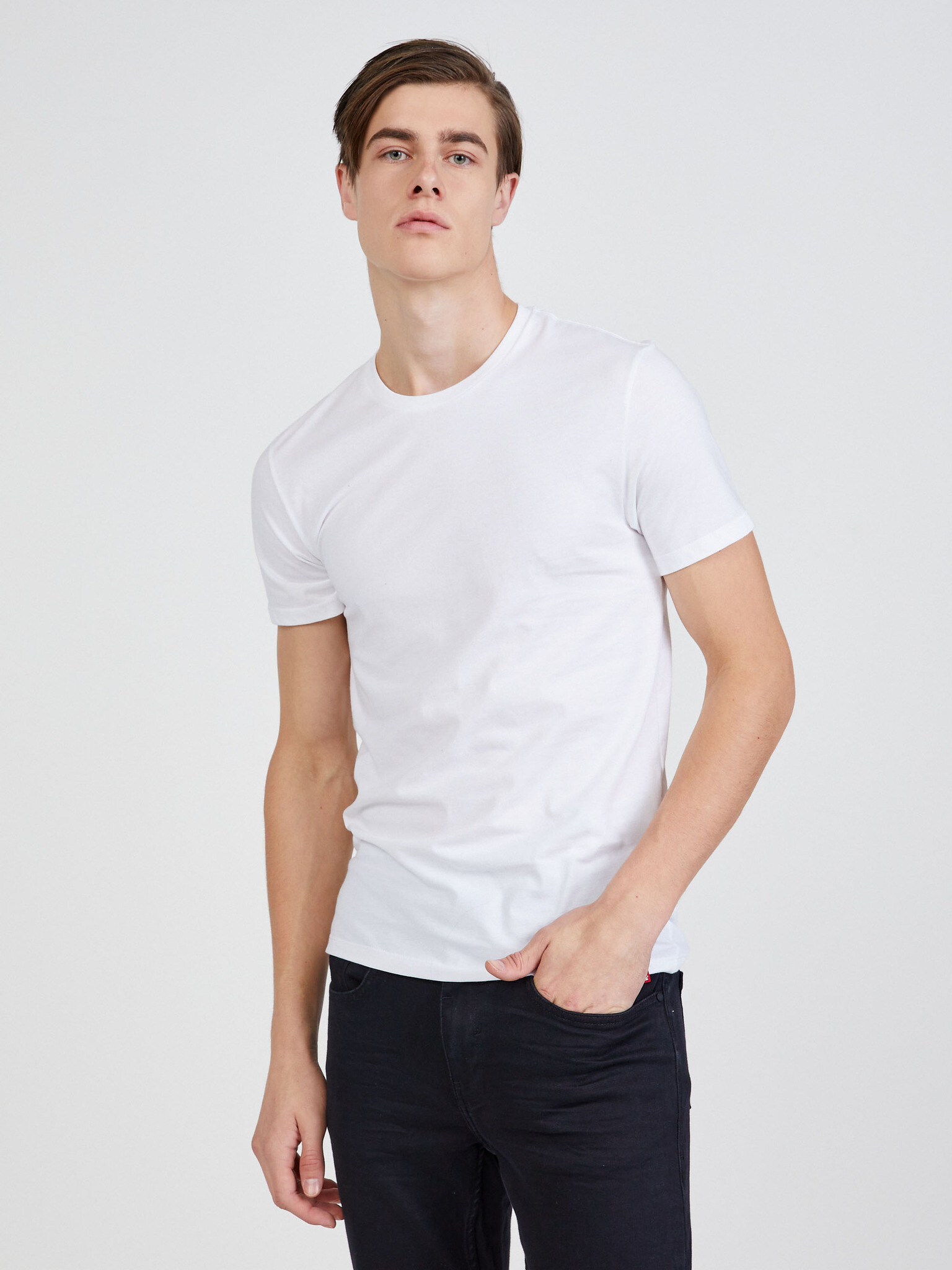 Levi's® The Perfect Tricou 2 buc Alb - Pled.ro