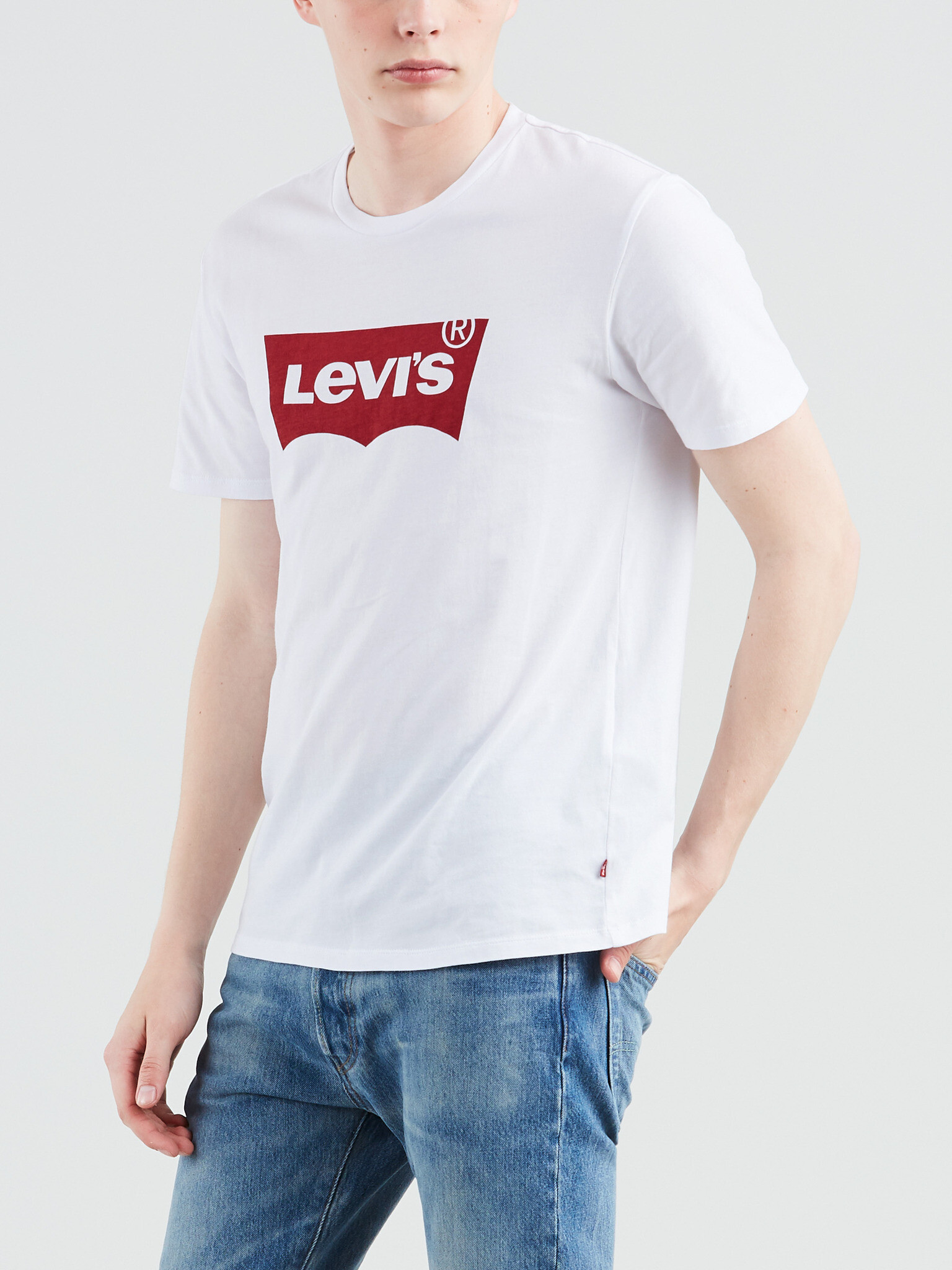 Levi's® Tricou Alb - Pled.ro