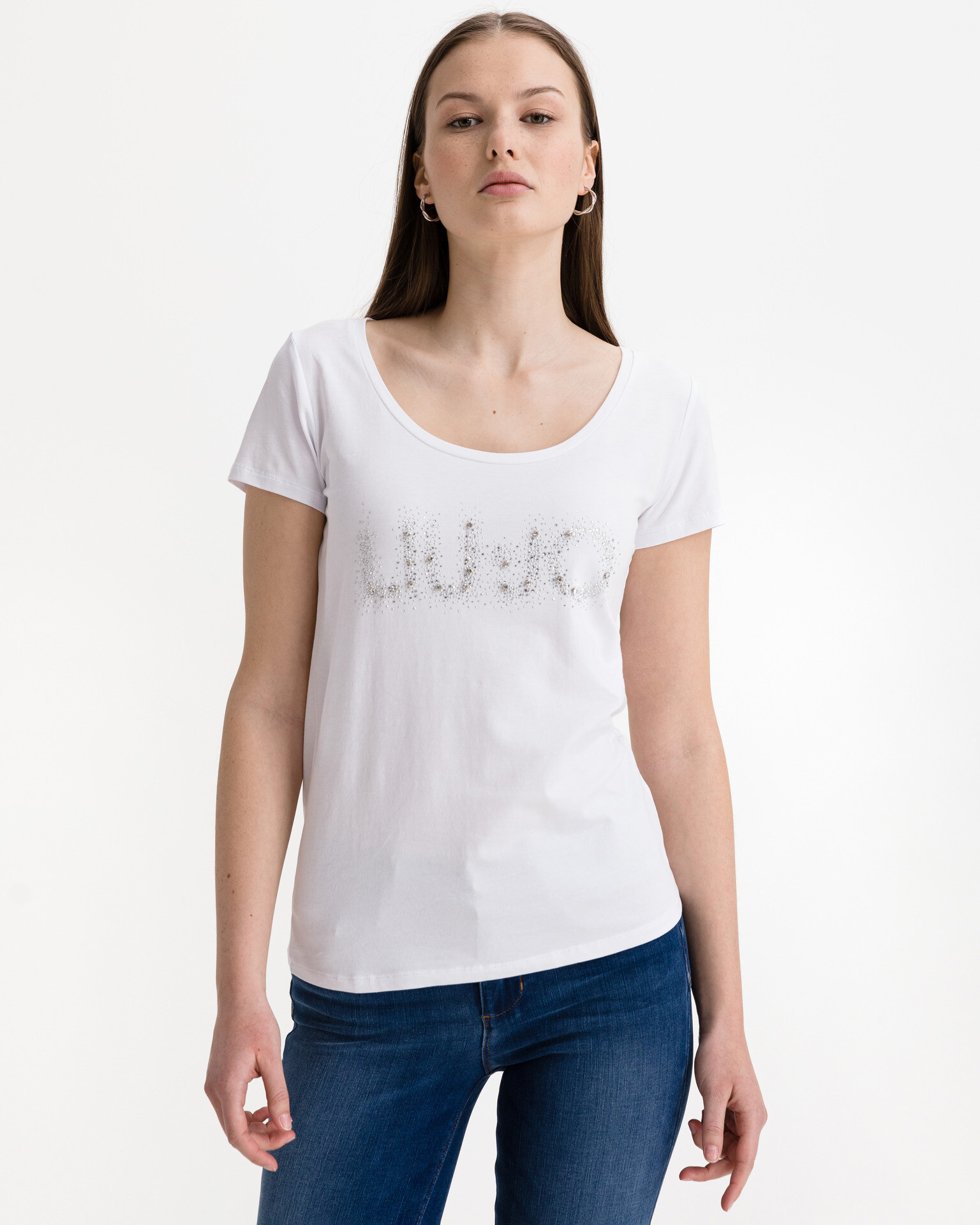 Liu Jo Tricou Alb - Pled.ro