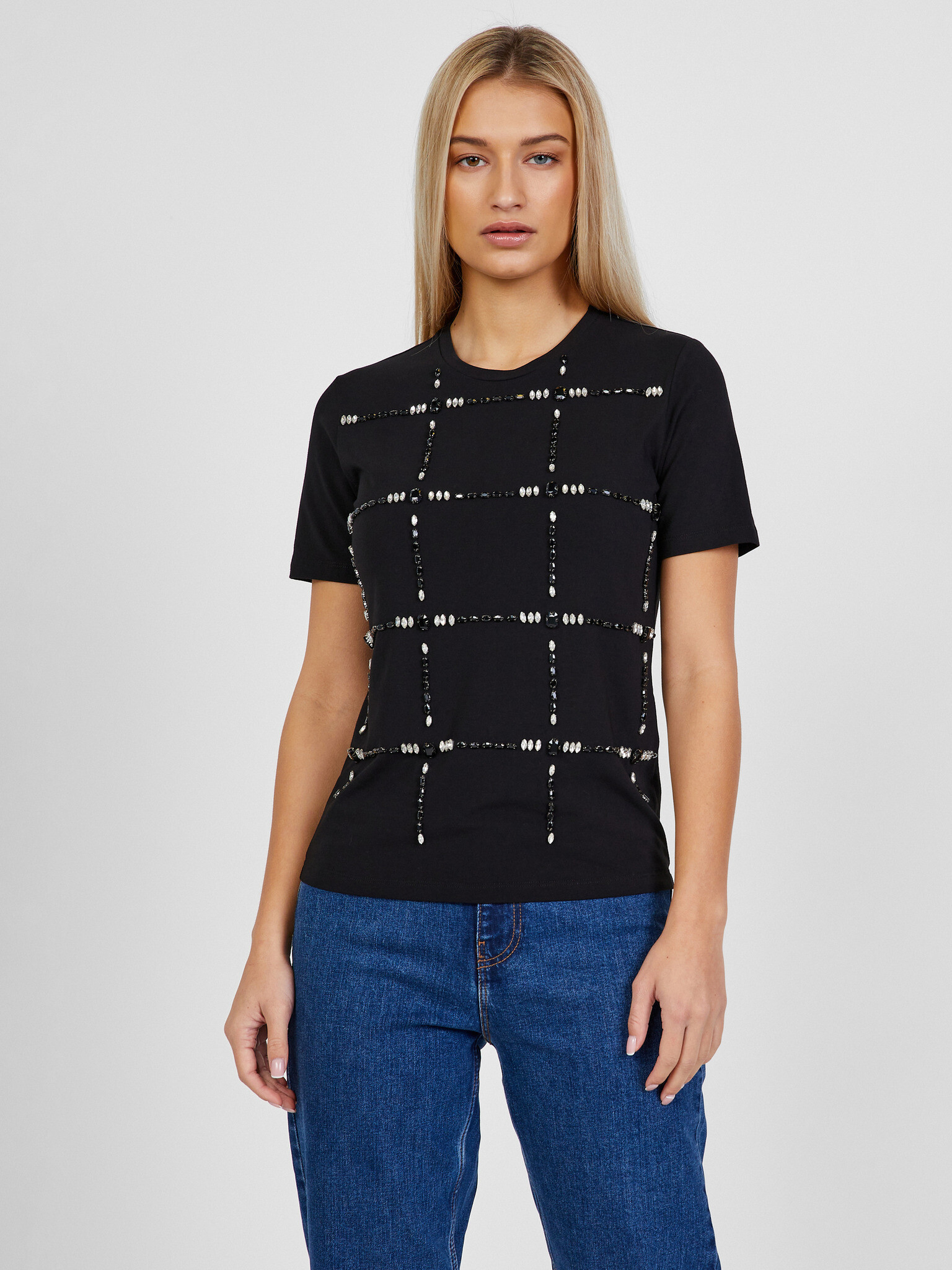 Liu Jo Tricou Negru - Pled.ro