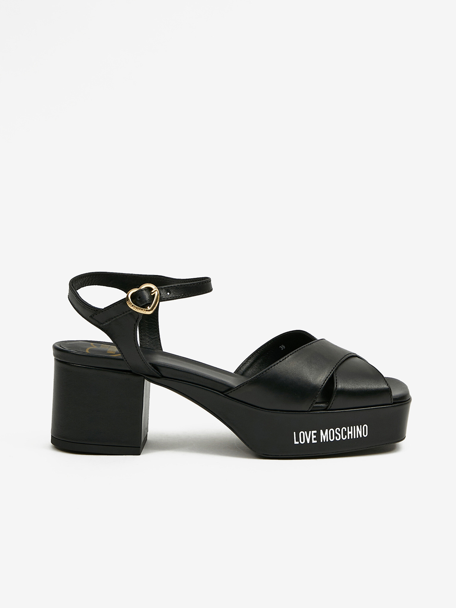 Love Moschino Sandale Negru - Pled.ro