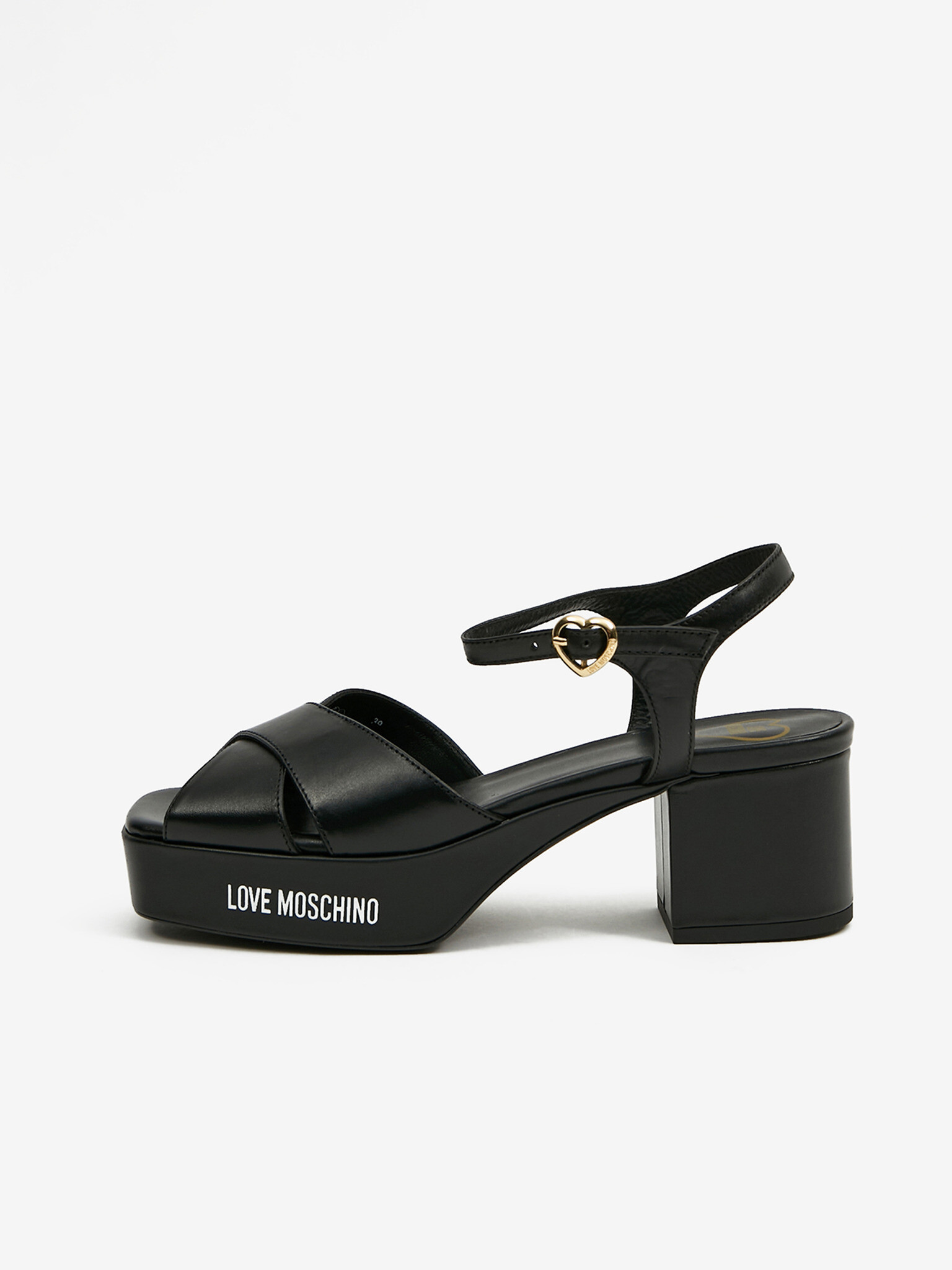 Love Moschino Sandale Negru - Pled.ro