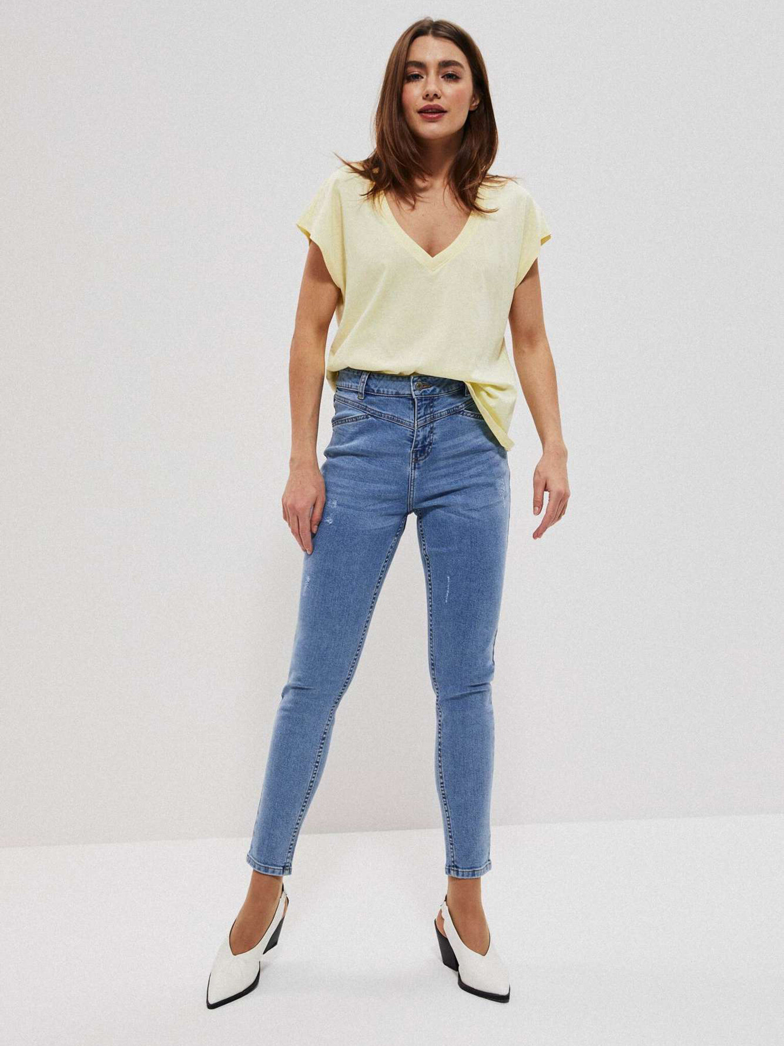 Moodo Jeans Albastru - Pled.ro