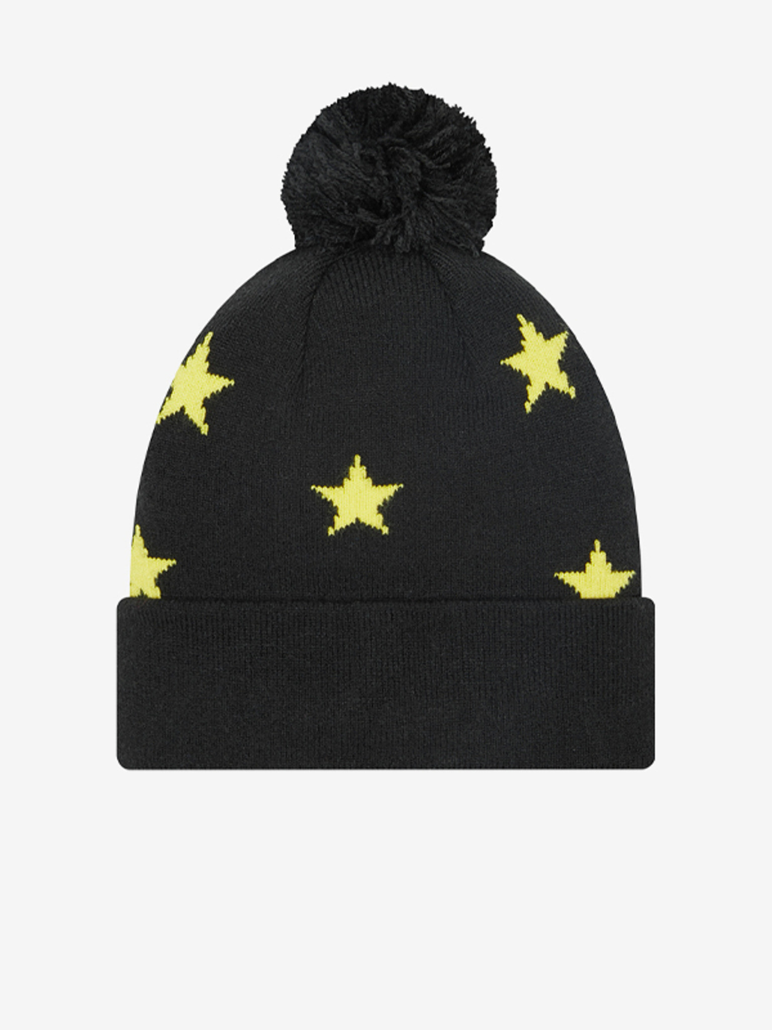 New Era Star Bobble Căciulă pentru copii Negru - Pled.ro