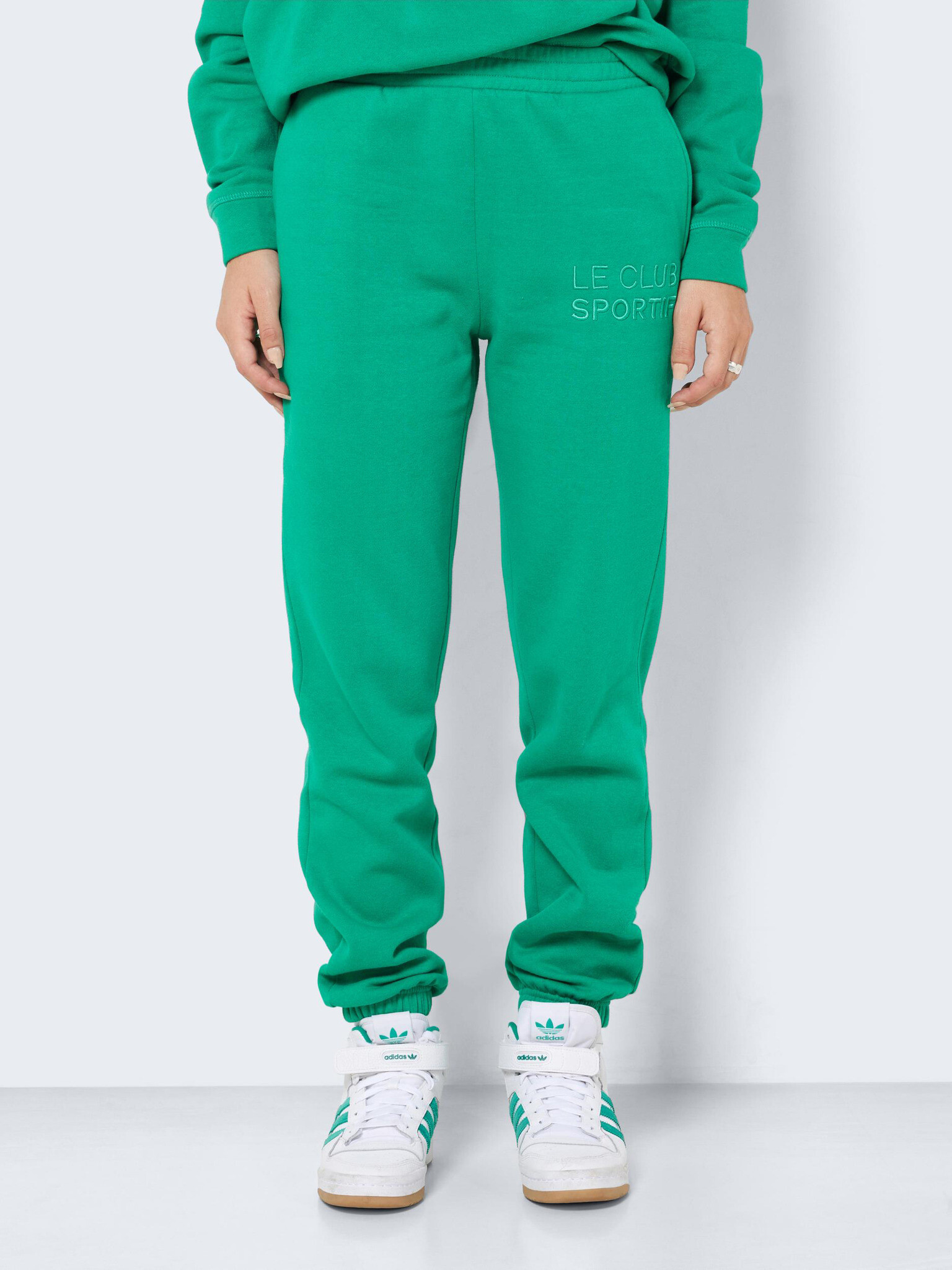 Noisy May Alden Pantaloni de trening Verde - Pled.ro