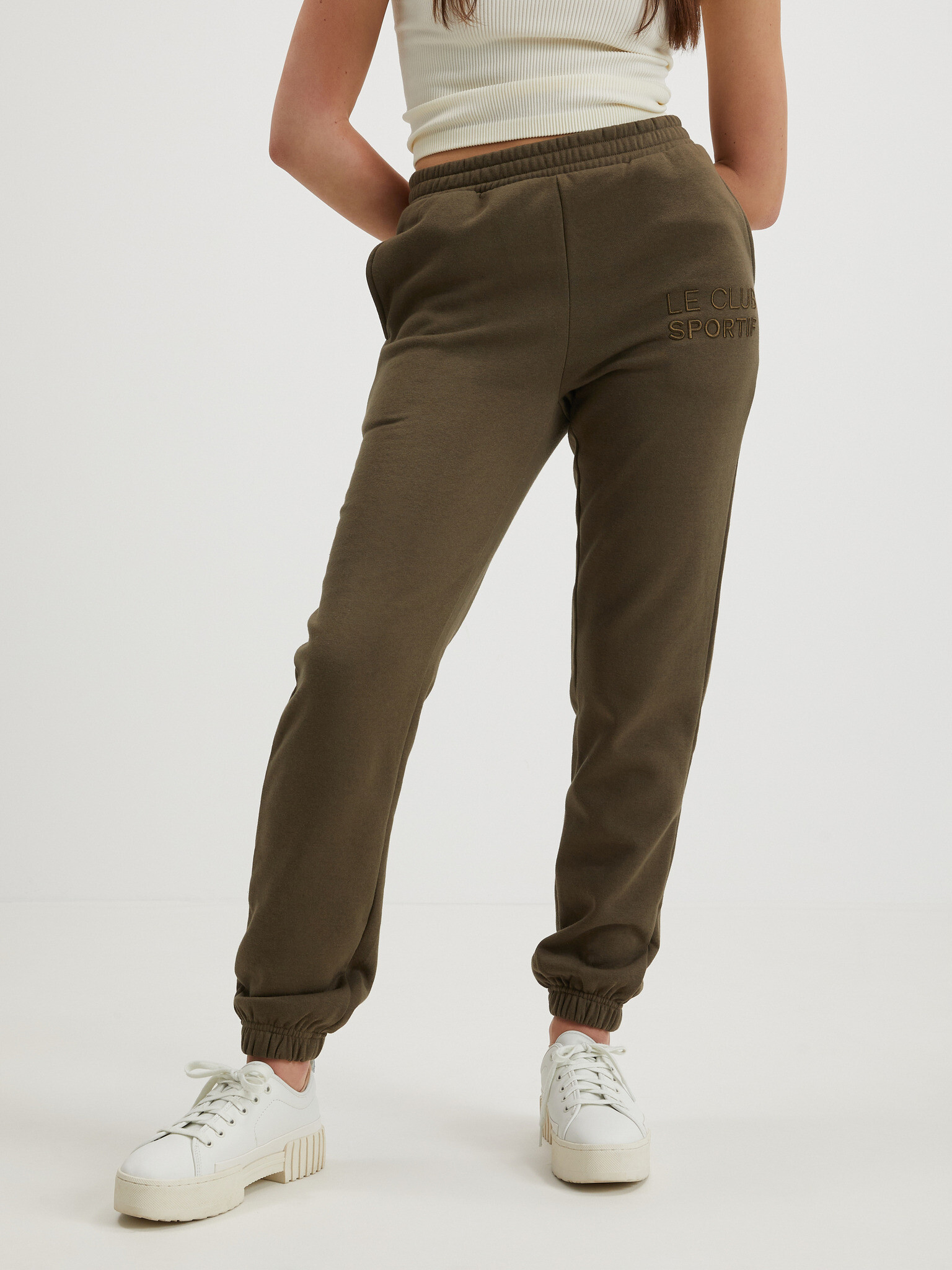 Noisy May Alden Pantaloni de trening Verde - Pled.ro