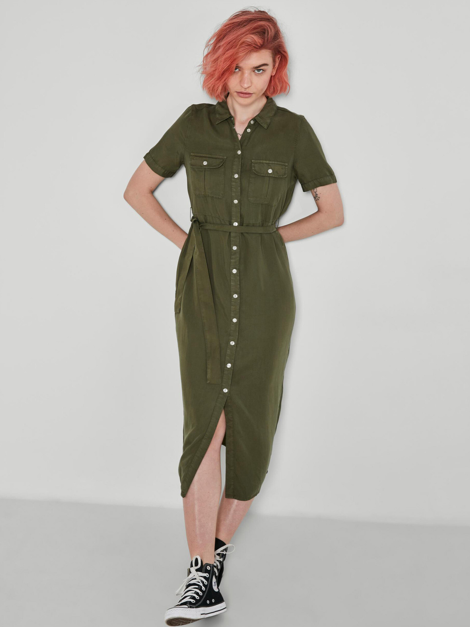 Noisy May Cersei Rochie Verde - Pled.ro