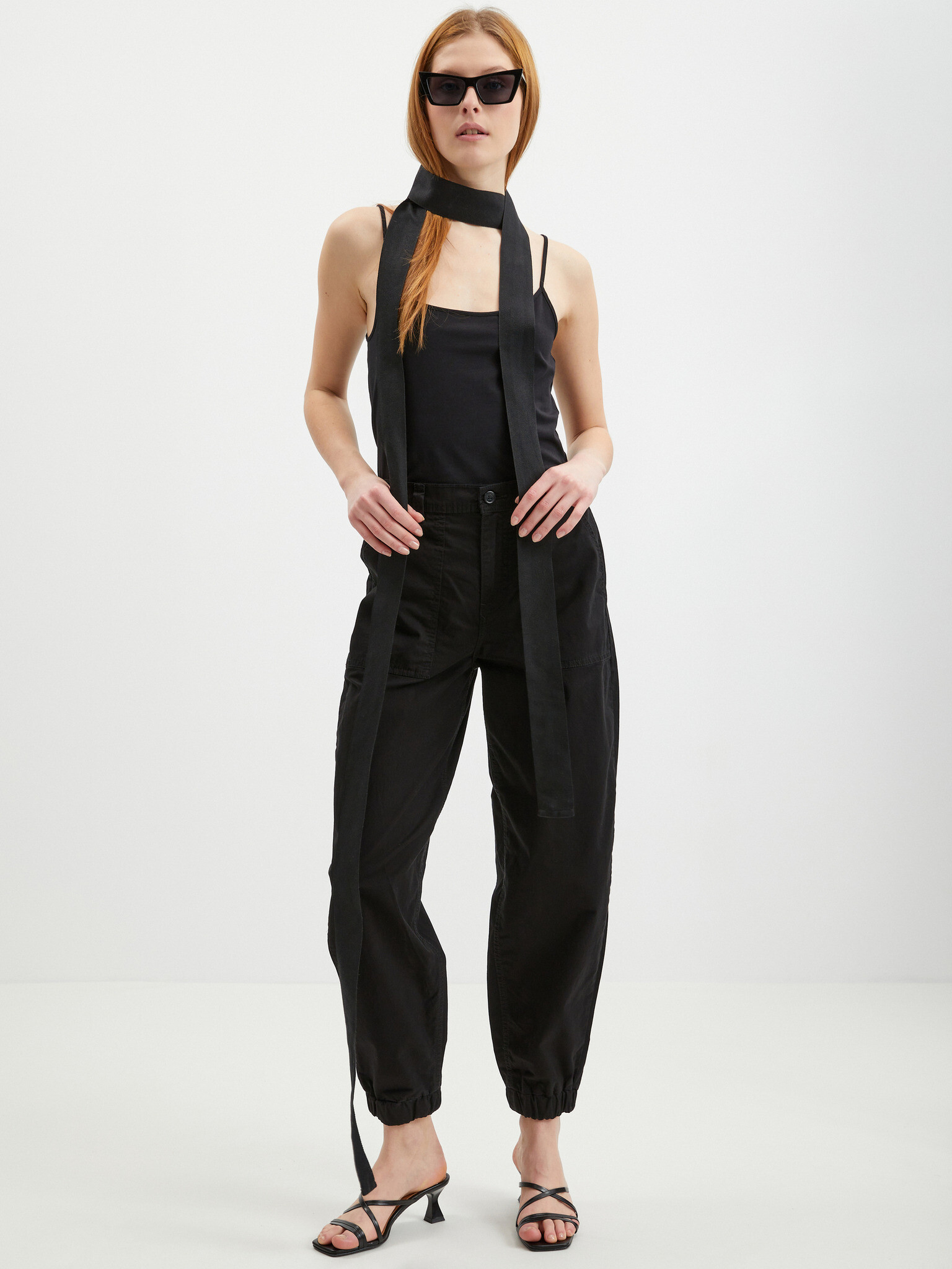 Noisy May Lou Pantaloni Negru - Pled.ro