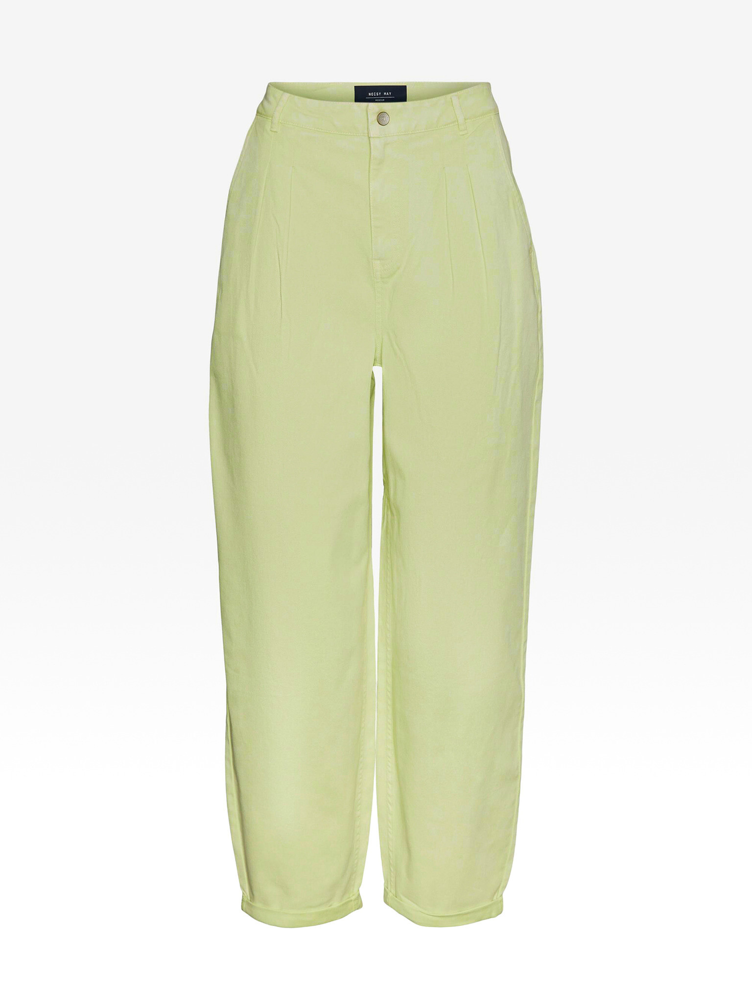 Noisy May Lou Pantaloni Verde - Pled.ro