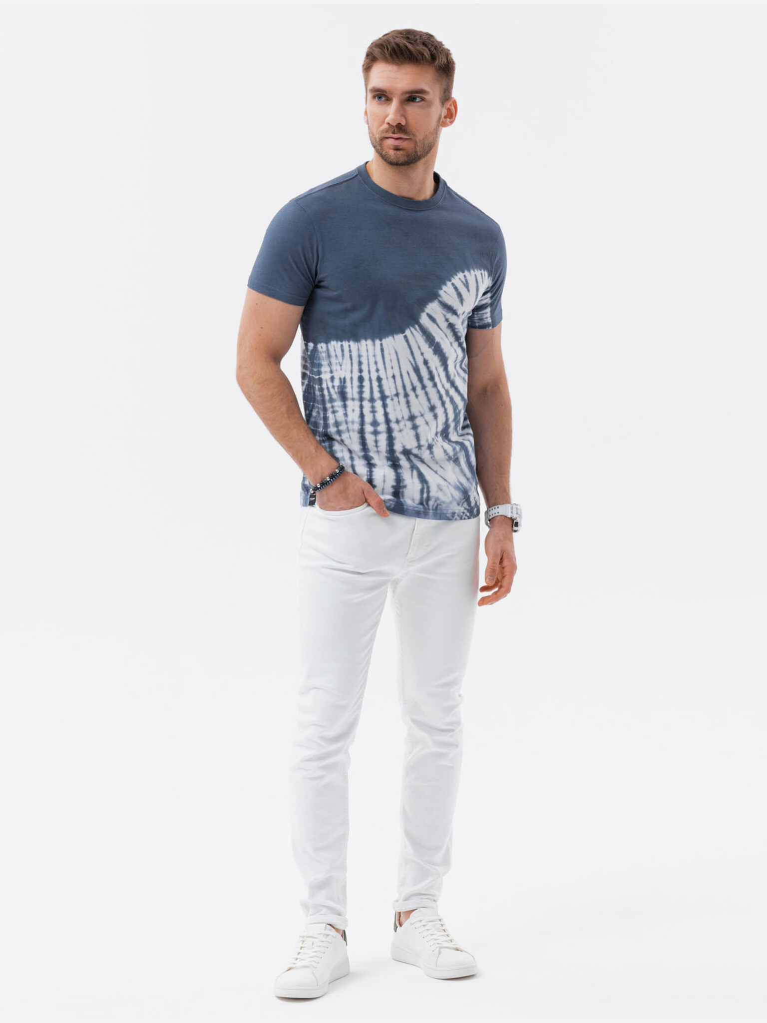 Ombre Clothing Tricou Albastru - Pled.ro