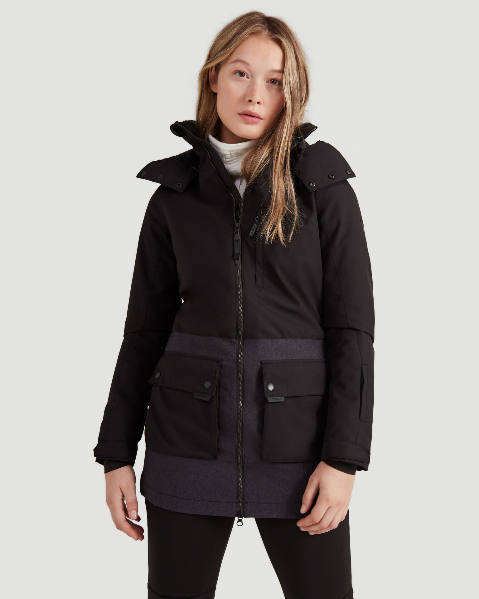 O'Neill Onyx Snow Jachetă Parka Negru - Pled.ro