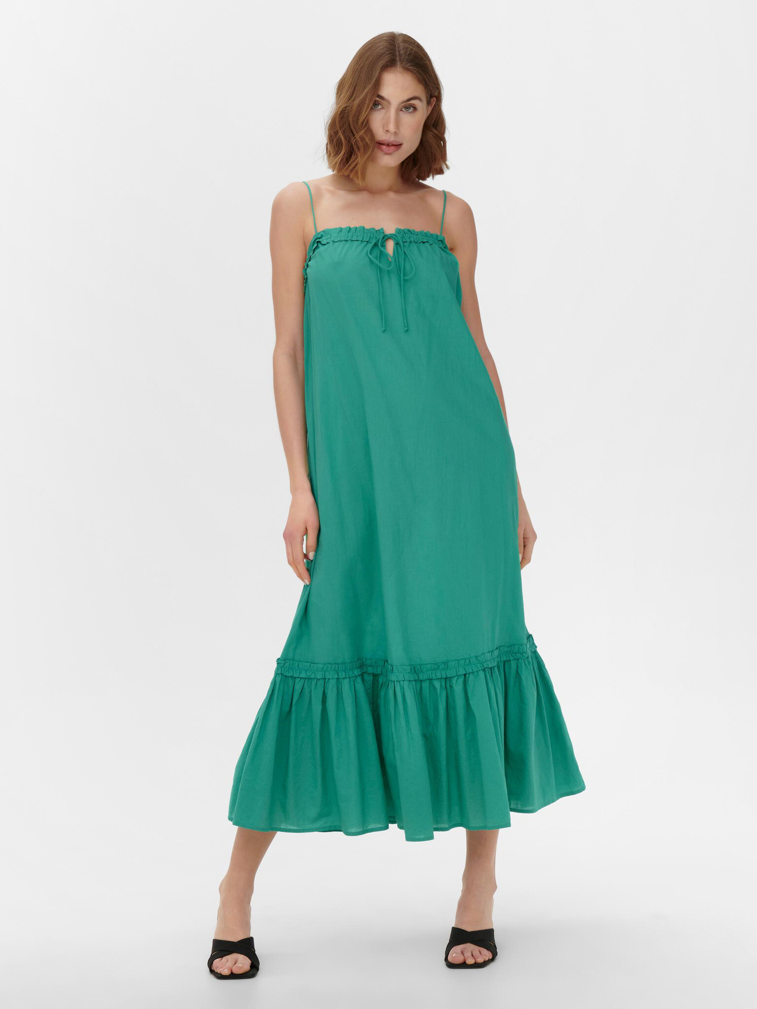 ONLY Allie Rochie Verde - Pled.ro