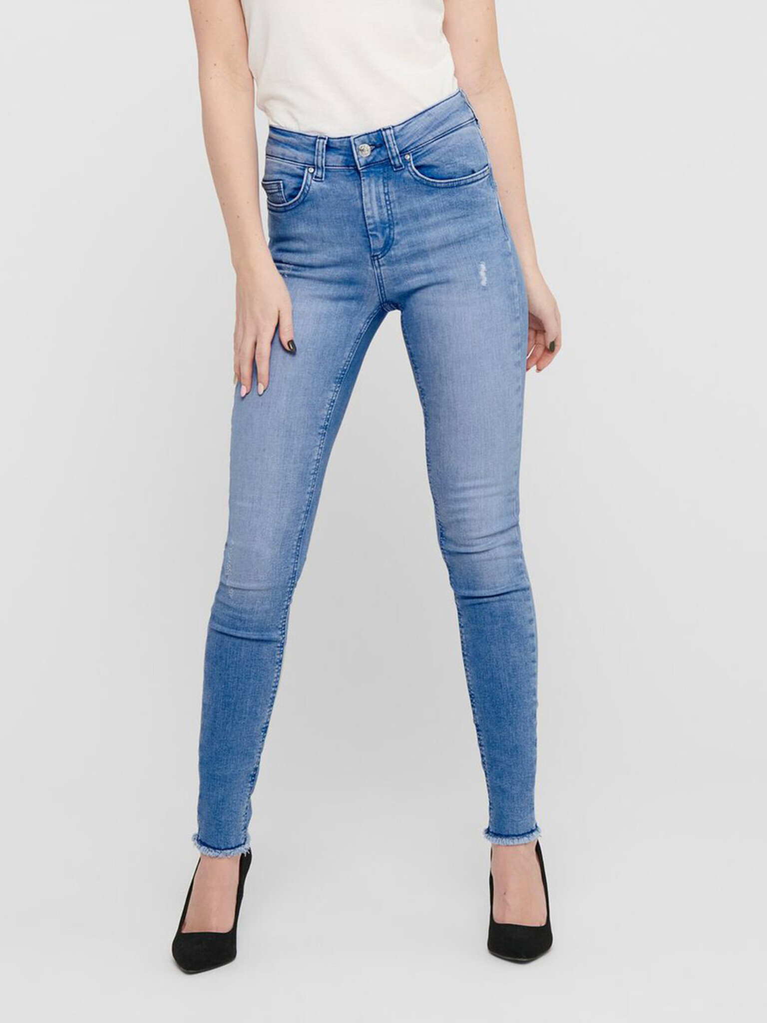 ONLY Blush Jeans Albastru - Pled.ro