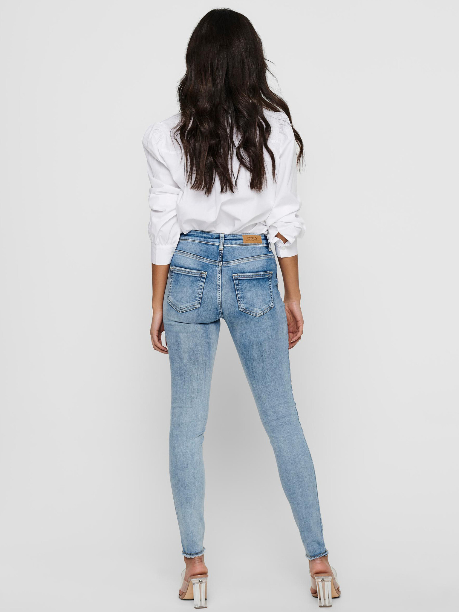 ONLY Blush Jeans Albastru - Pled.ro