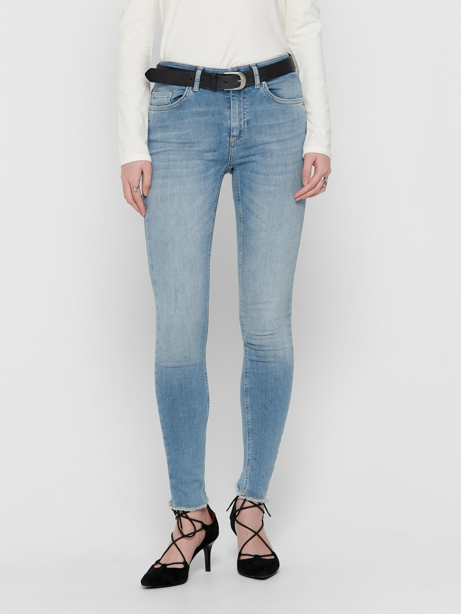 ONLY Blush Jeans Albastru - Pled.ro