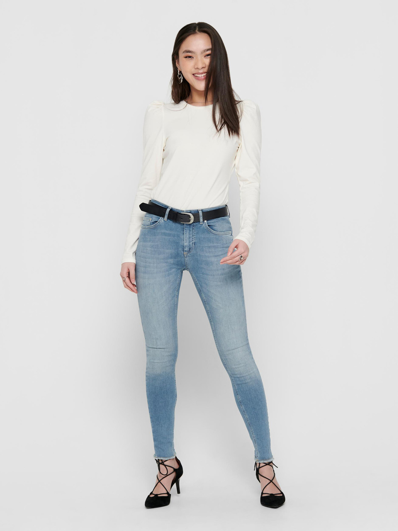 ONLY Blush Jeans Albastru - Pled.ro