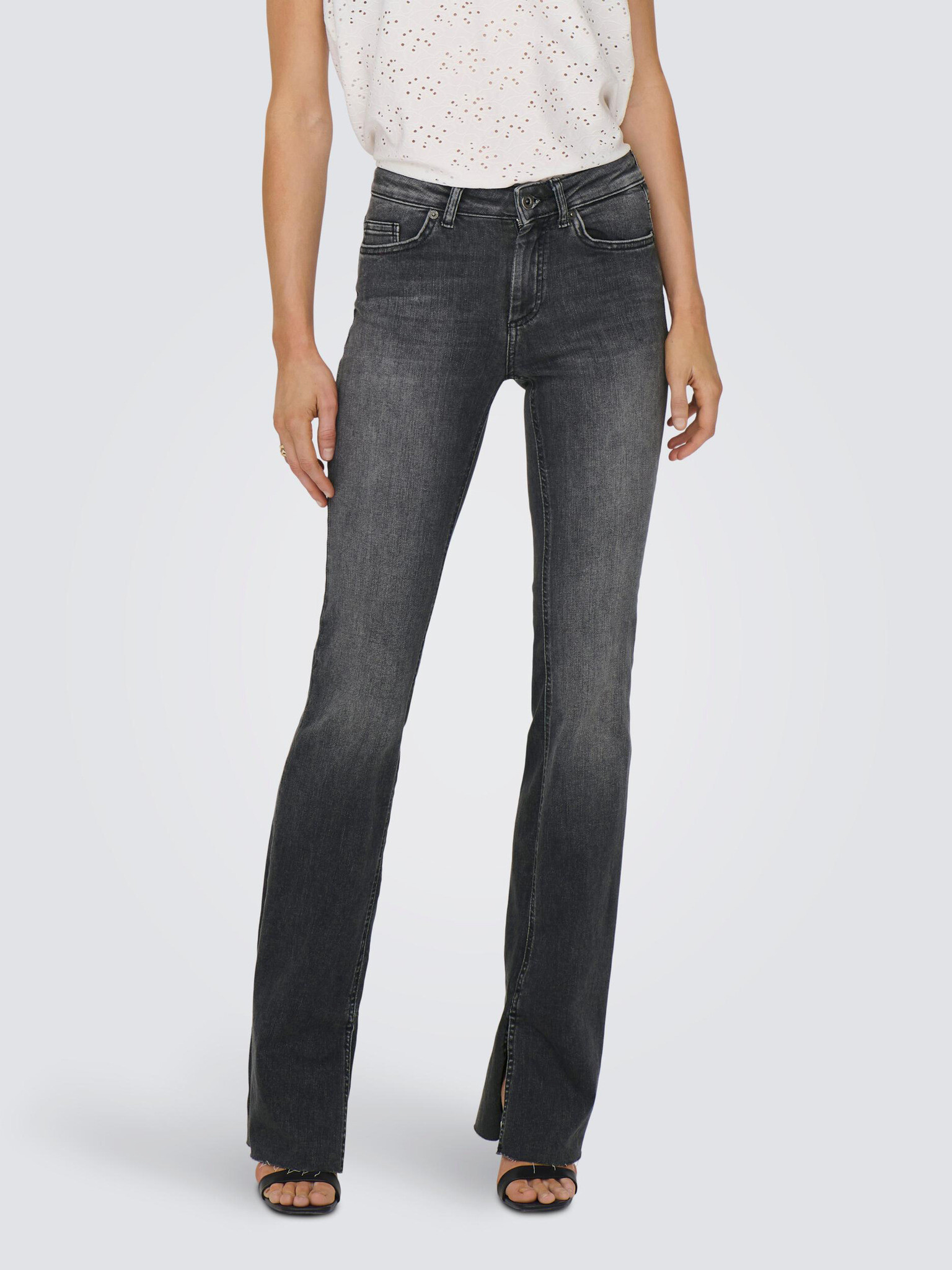 ONLY Blush Jeans Negru - Pled.ro