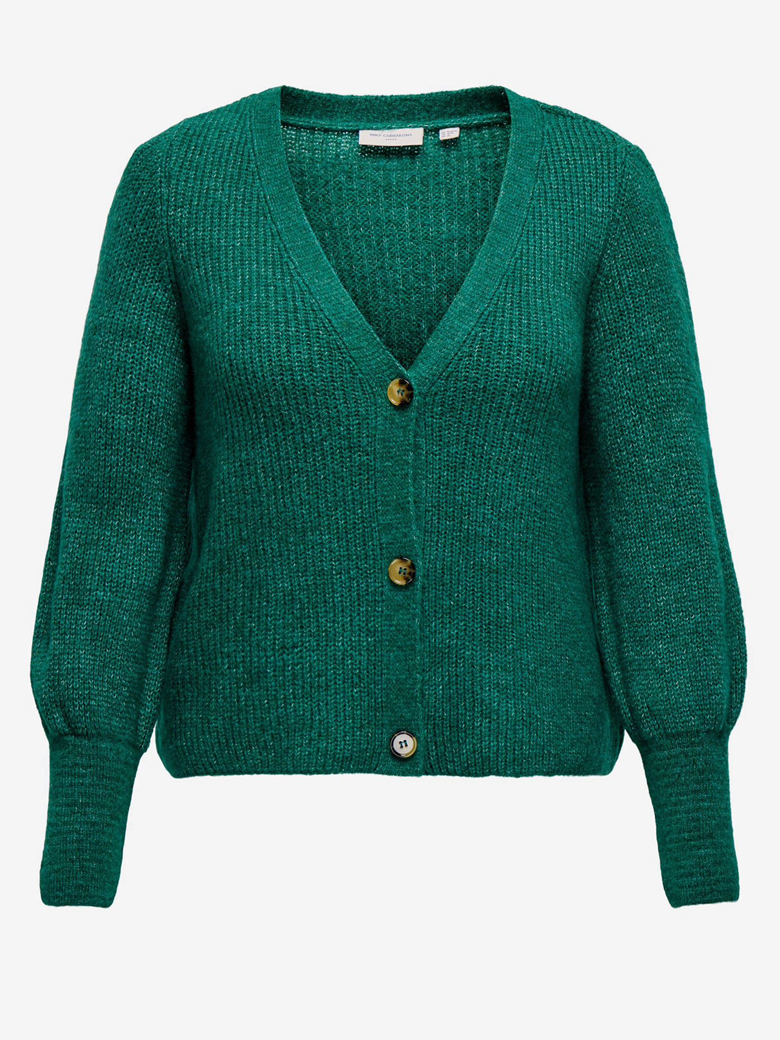 ONLY CARMAKOMA Clare Cardigan Verde - Pled.ro