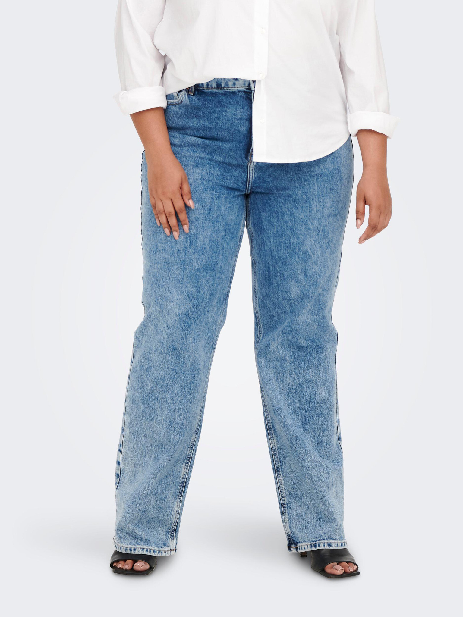 ONLY CARMAKOMA Mille Jeans Albastru - Pled.ro