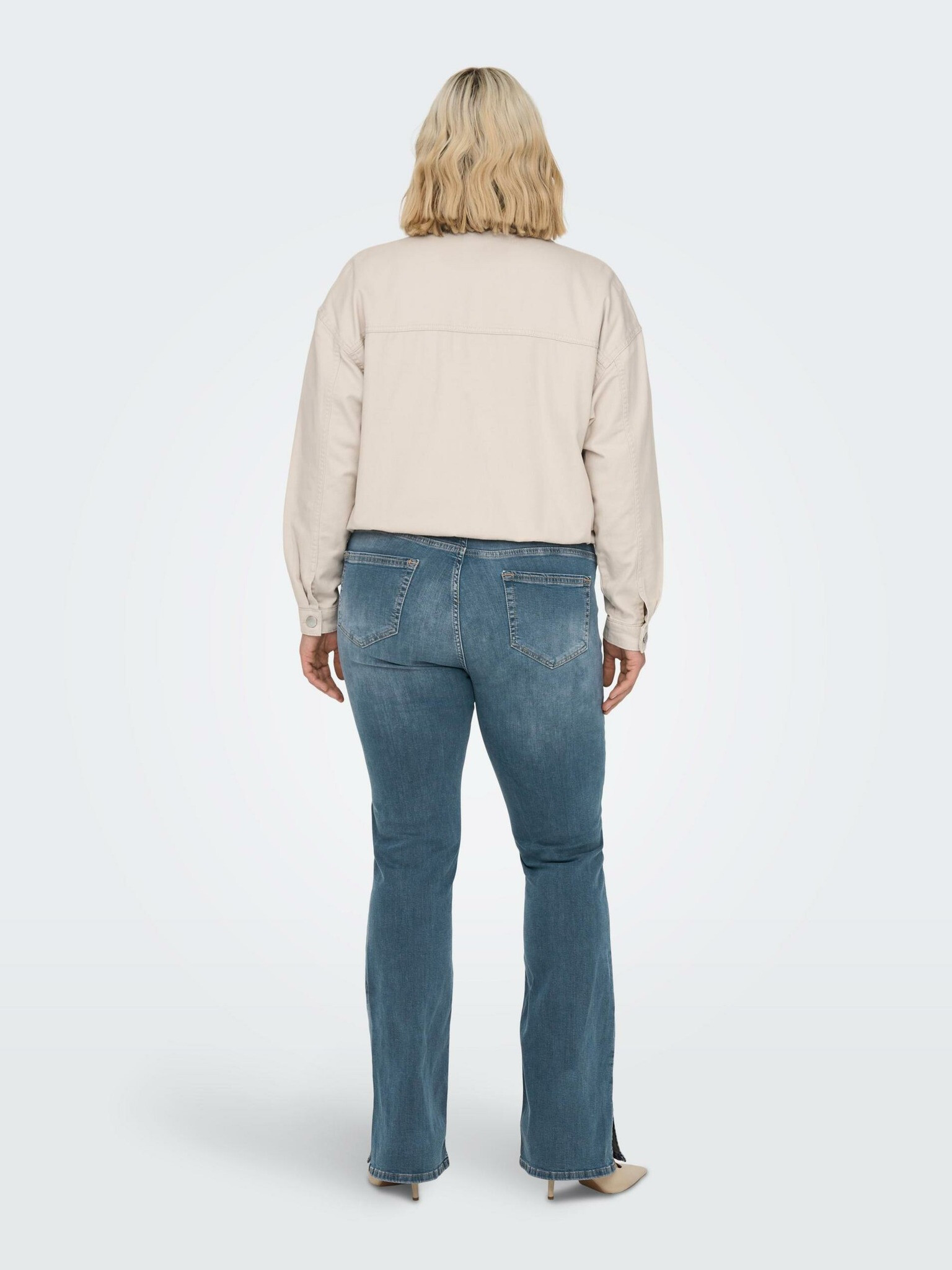 ONLY CARMAKOMA Willy Jeans Albastru - Pled.ro