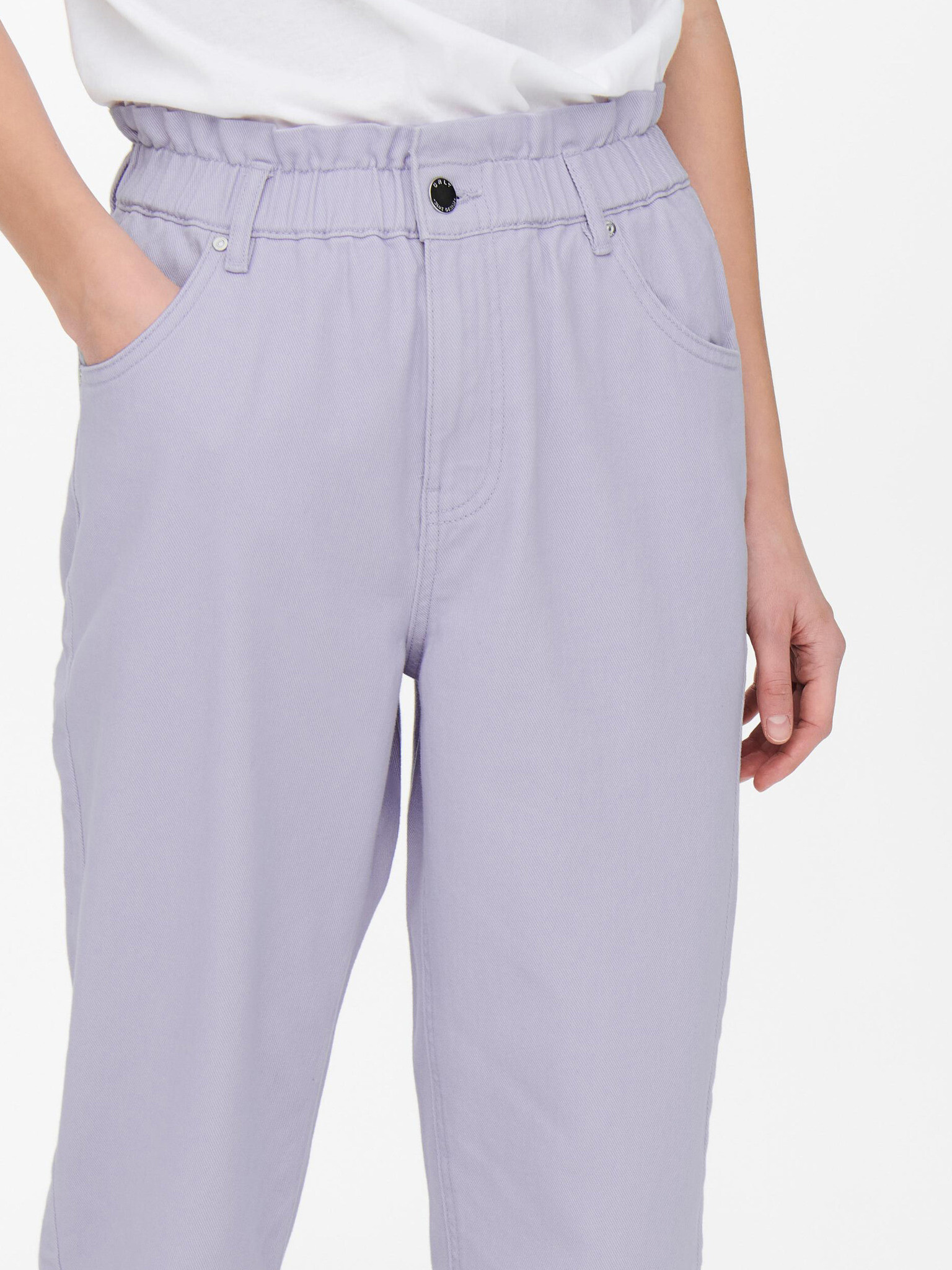 ONLY Darsy Pantaloni Violet - Pled.ro