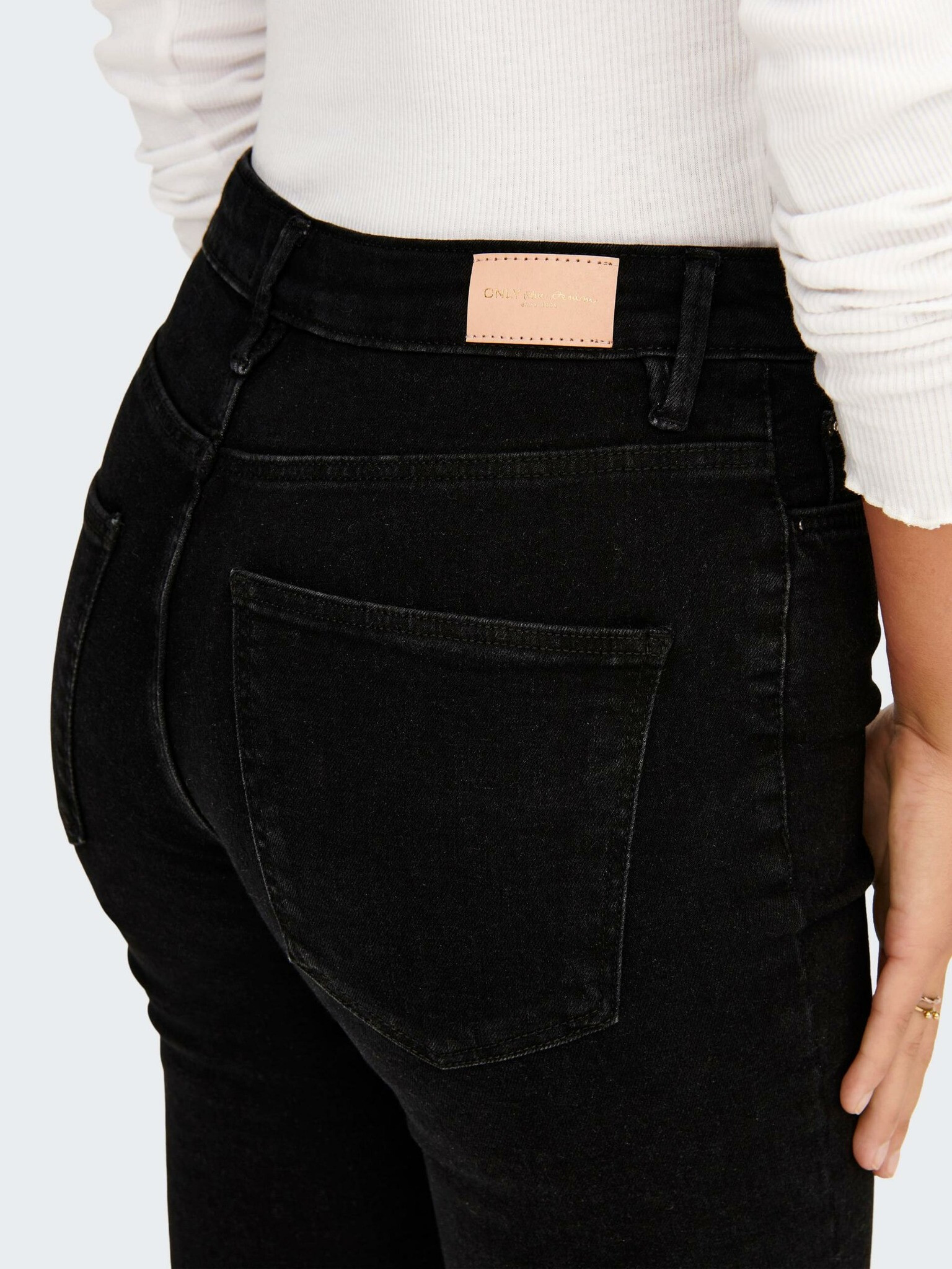 ONLY Iconic Jeans Negru - Pled.ro