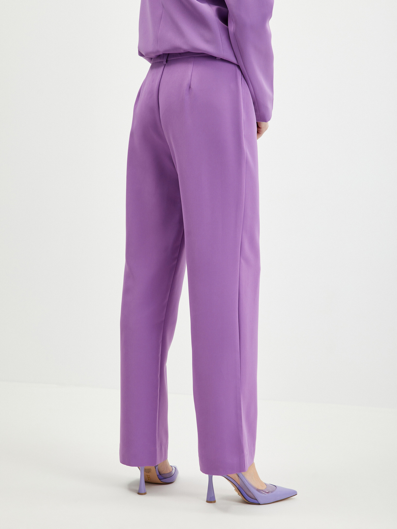 ONLY Lana Berry Pantaloni Violet - Pled.ro