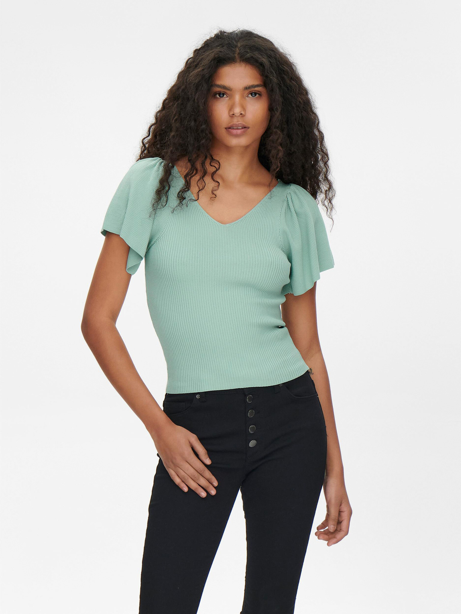 ONLY Leelo Tricou Verde - Pled.ro