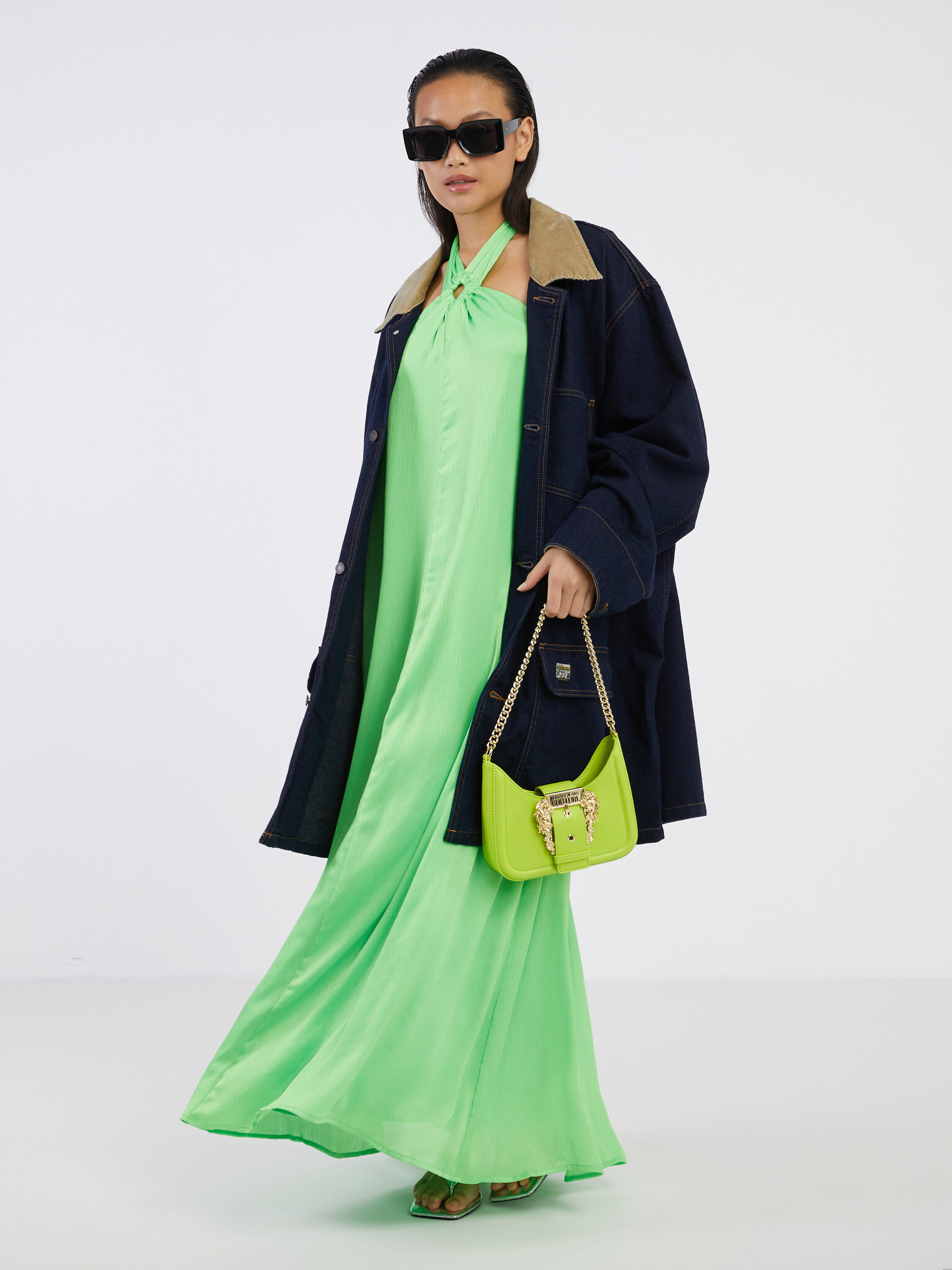 ONLY Rikka Rochie Verde - Pled.ro