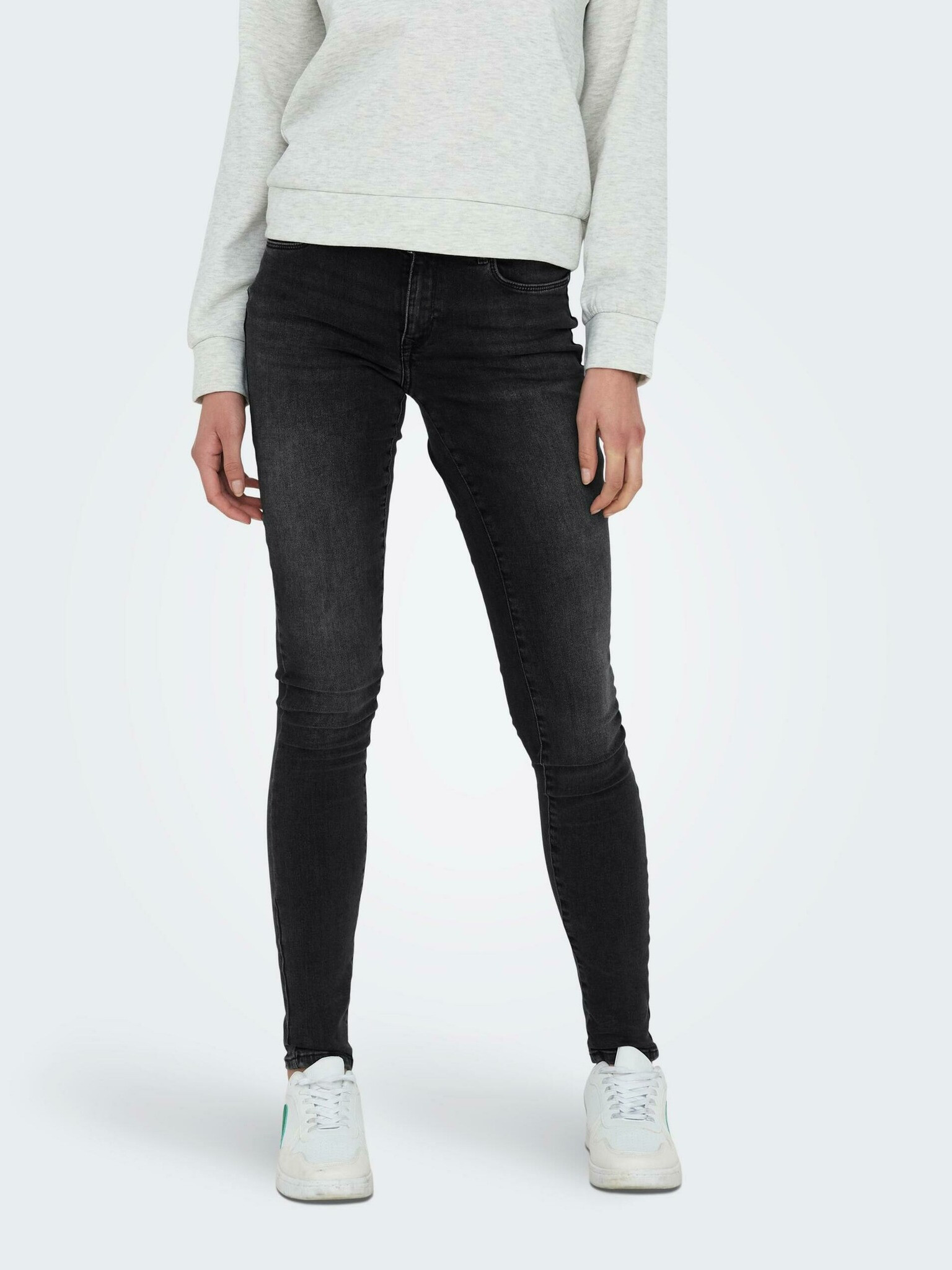 ONLY Shape Jeans Negru - Pled.ro