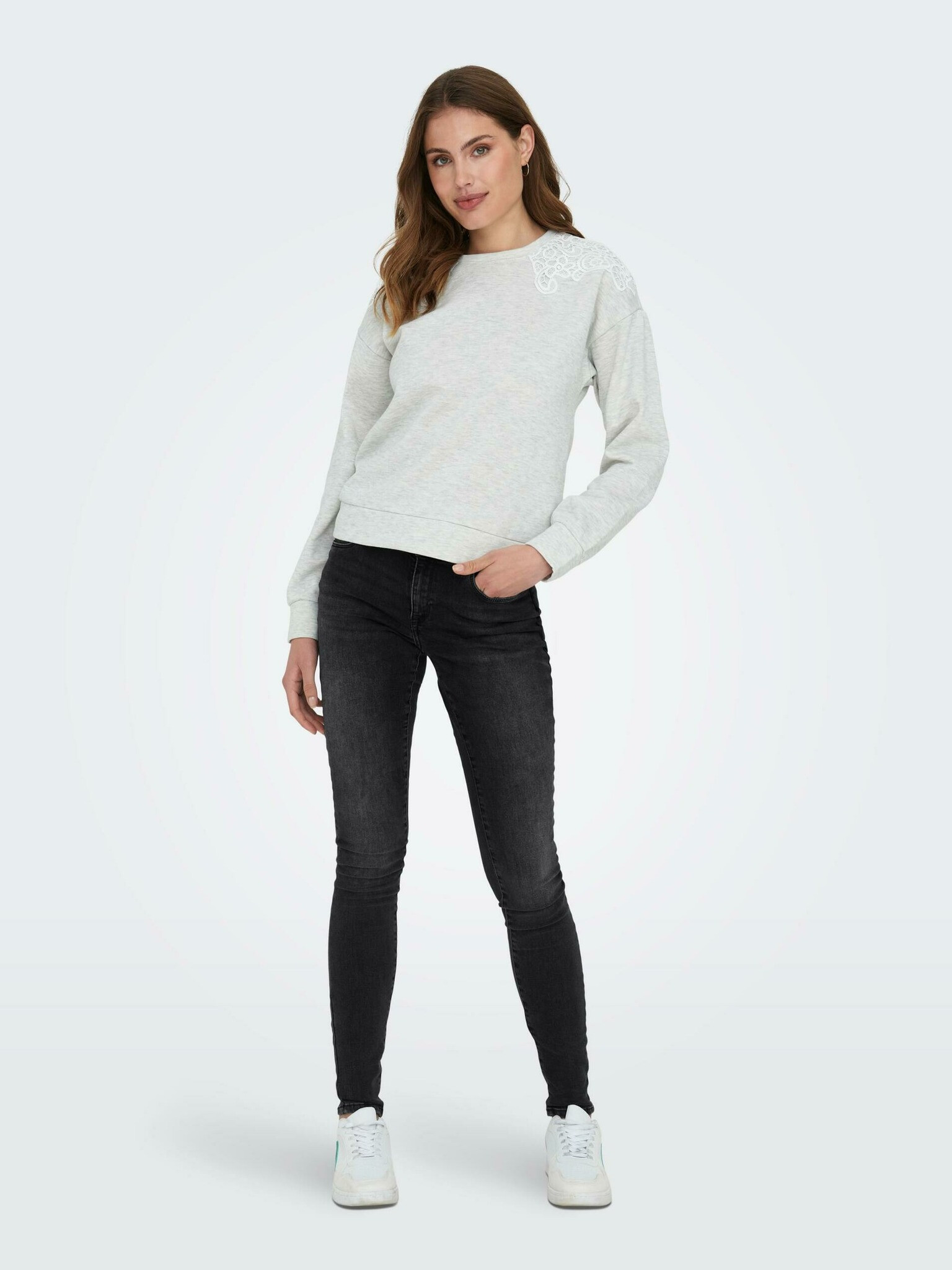 ONLY Shape Jeans Negru - Pled.ro