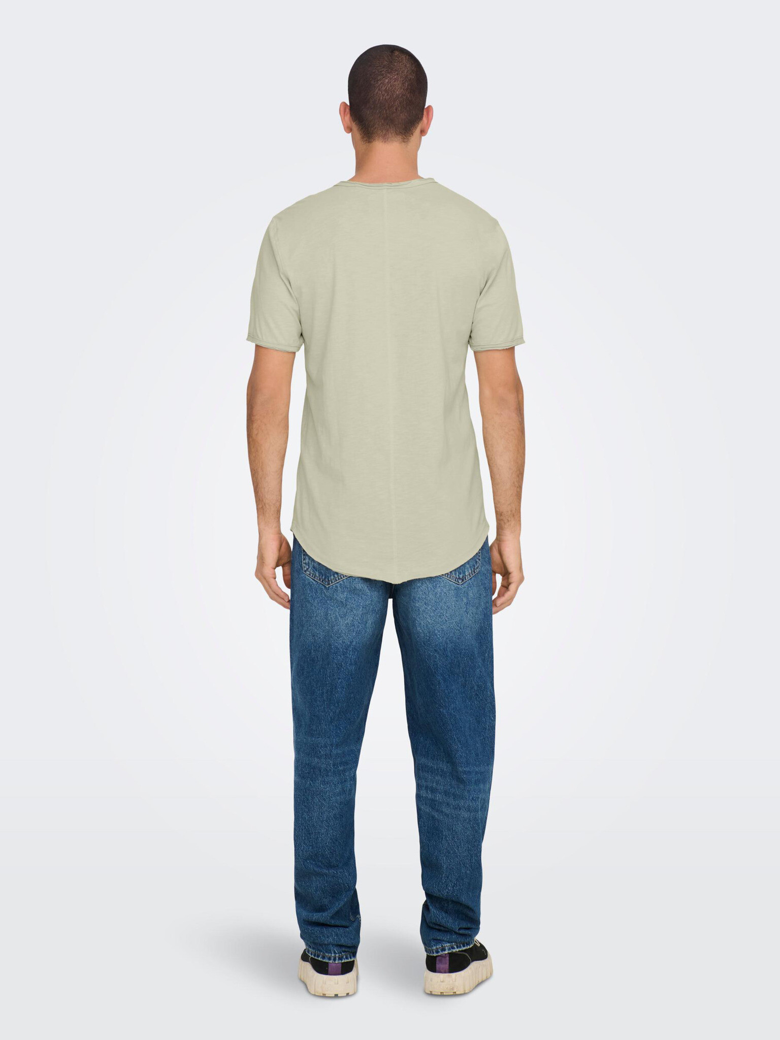 ONLY & SONS Benne Tricou Gri - Pled.ro