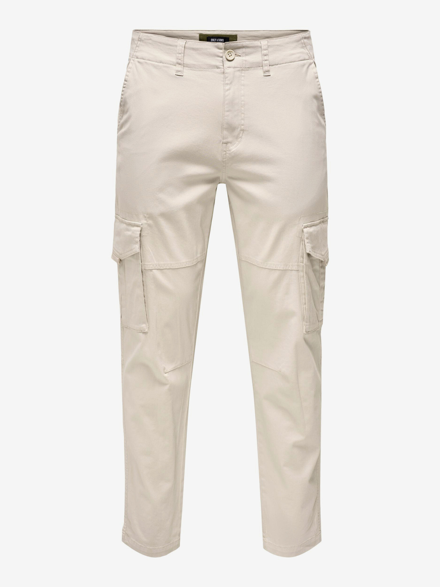 ONLY & SONS Dean Pantaloni Alb - Pled.ro