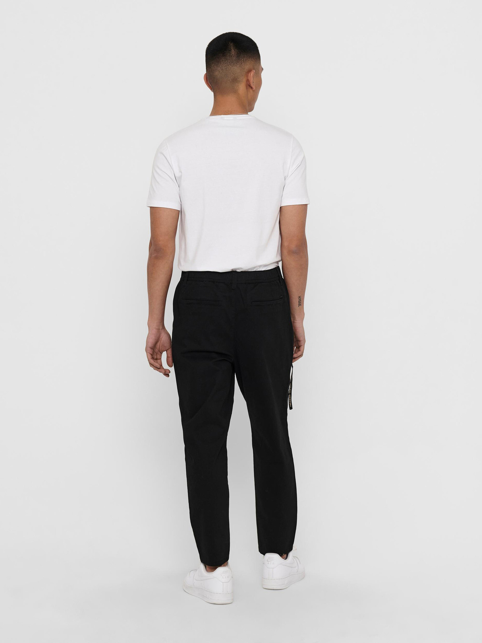 ONLY & SONS Dew Chino Pantaloni Negru - Pled.ro