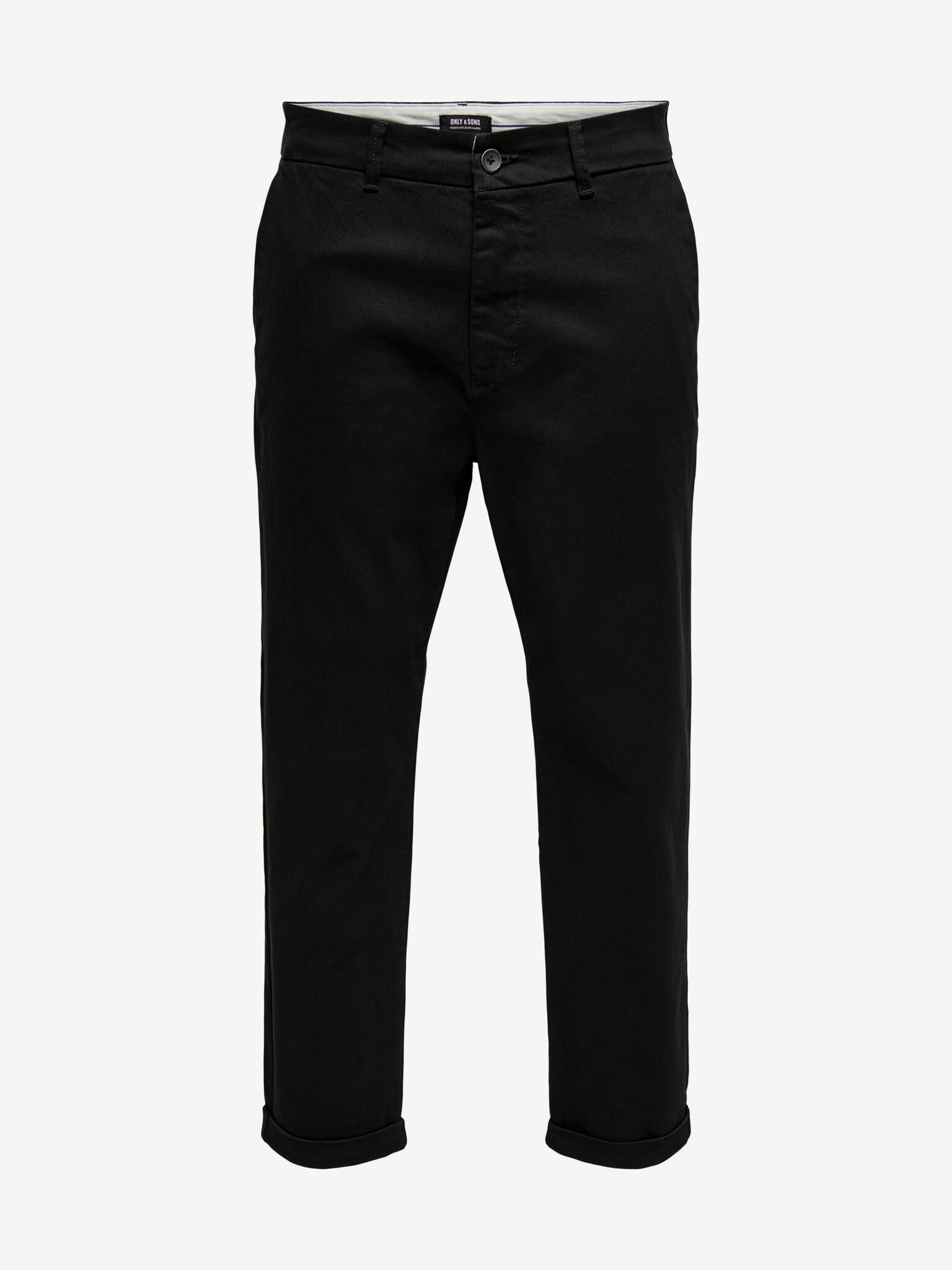 ONLY & SONS Kent Chino Pantaloni Negru - Pled.ro