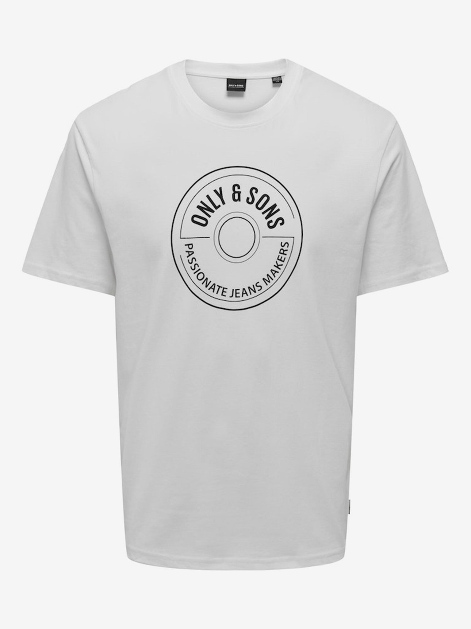 ONLY & SONS Lamer Life Tricou Alb - Pled.ro