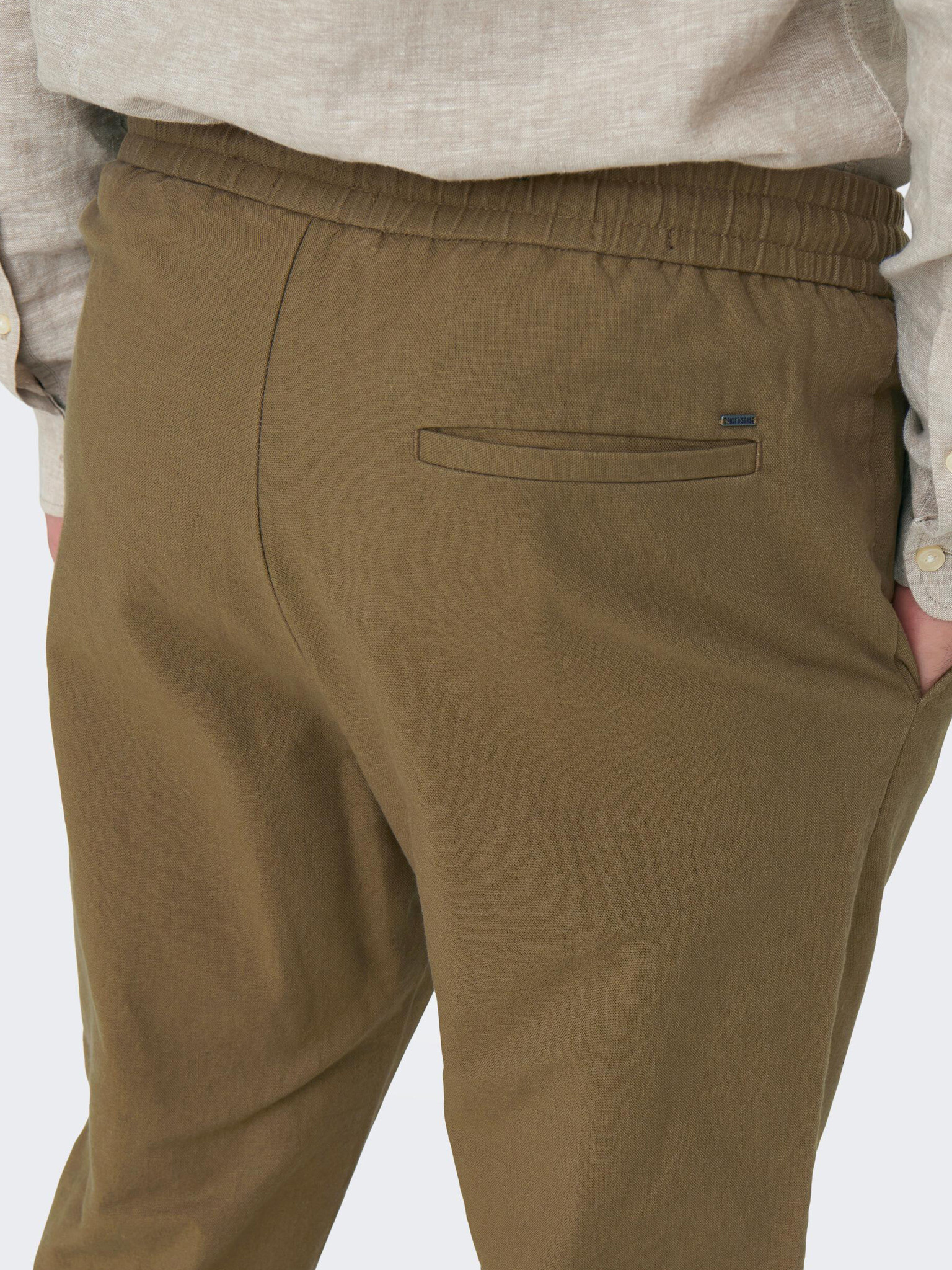 ONLY & SONS Linus Pantaloni Maro - Pled.ro