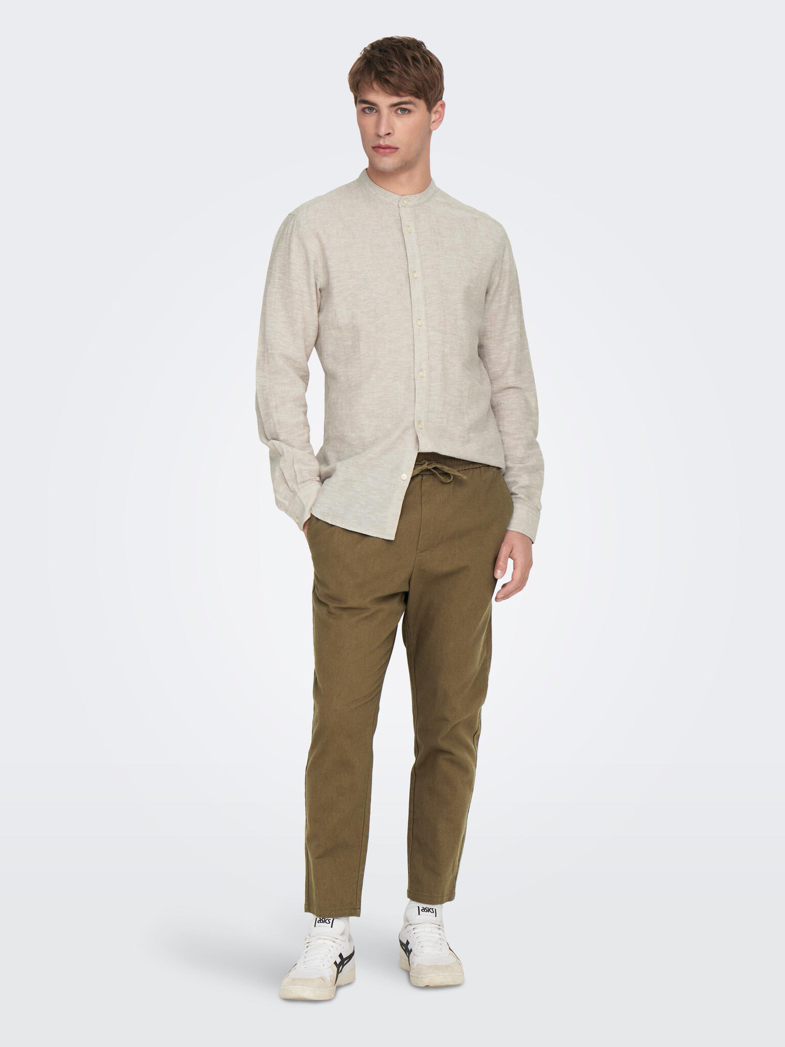 ONLY & SONS Linus Pantaloni Maro - Pled.ro