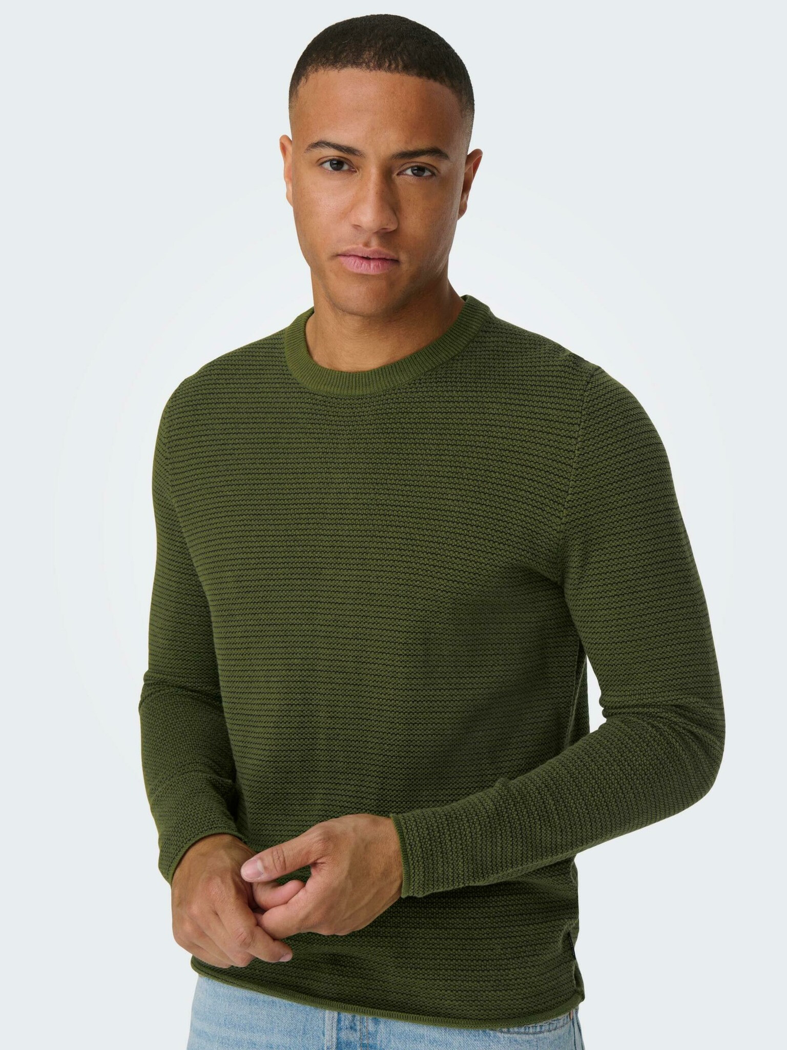 ONLY & SONS Niguel Pulover Verde - Pled.ro