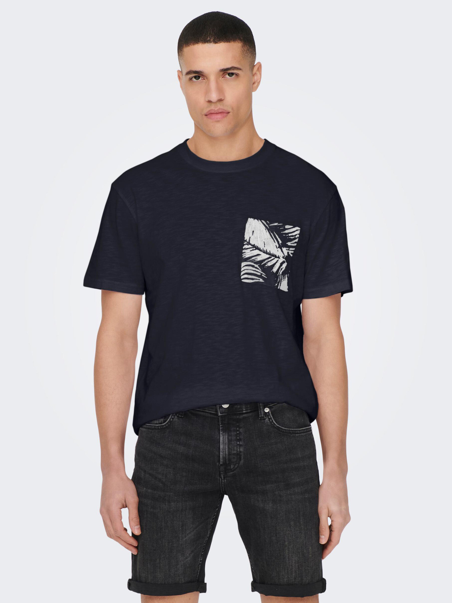 ONLY & SONS Perry Tricou Albastru - Pled.ro